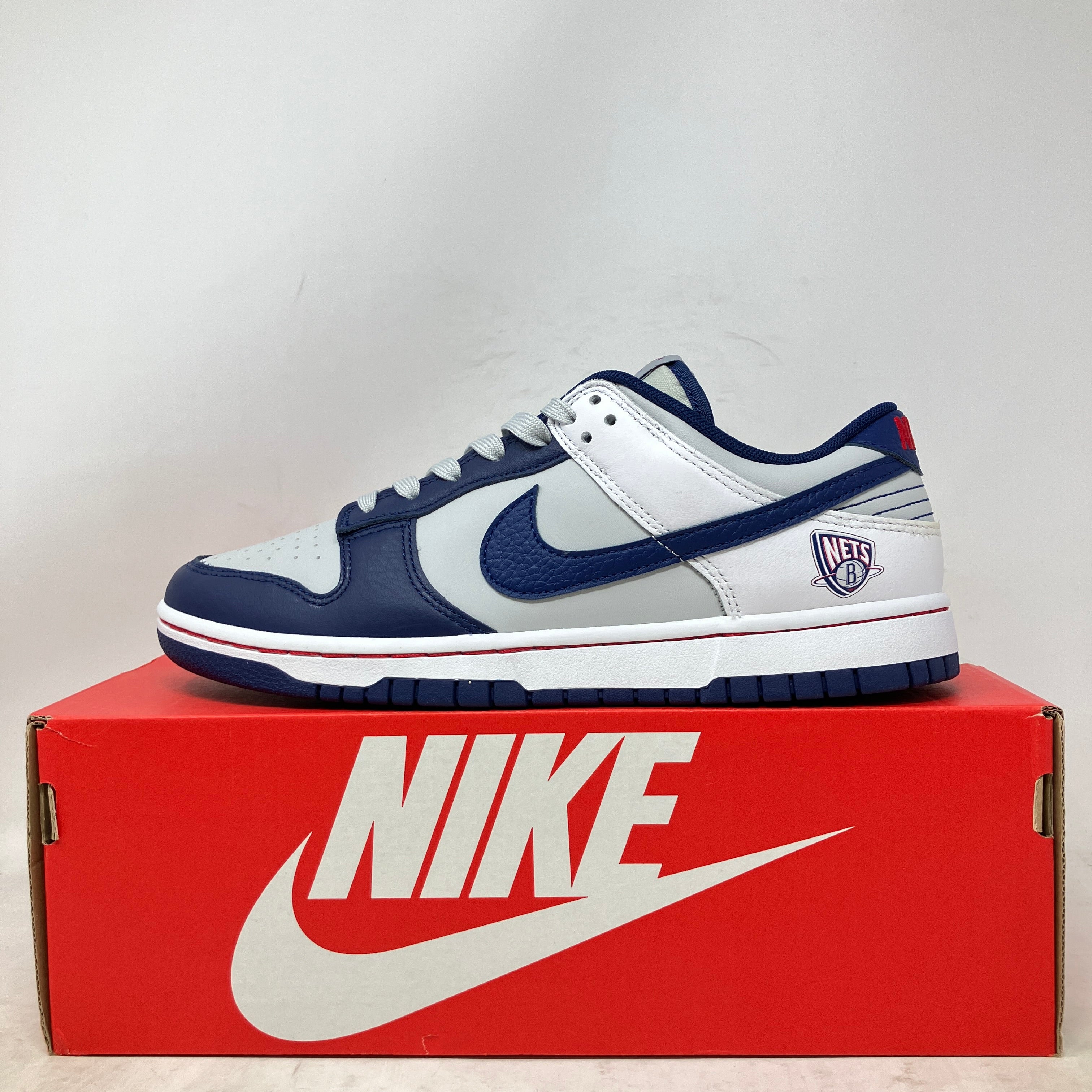 Nike Dunk Low EMB NBA 75th Anniversary Brooklyn Nets – Hidden Realm