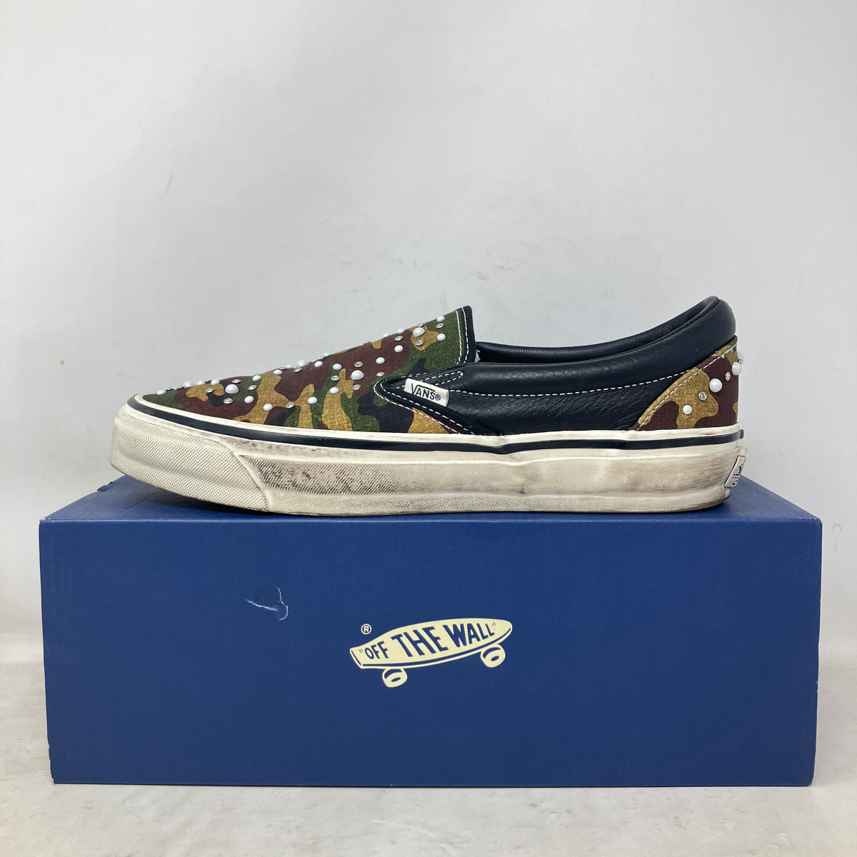 Vans LX Classic Slip-On 98 Pearlized Pack Camo Black