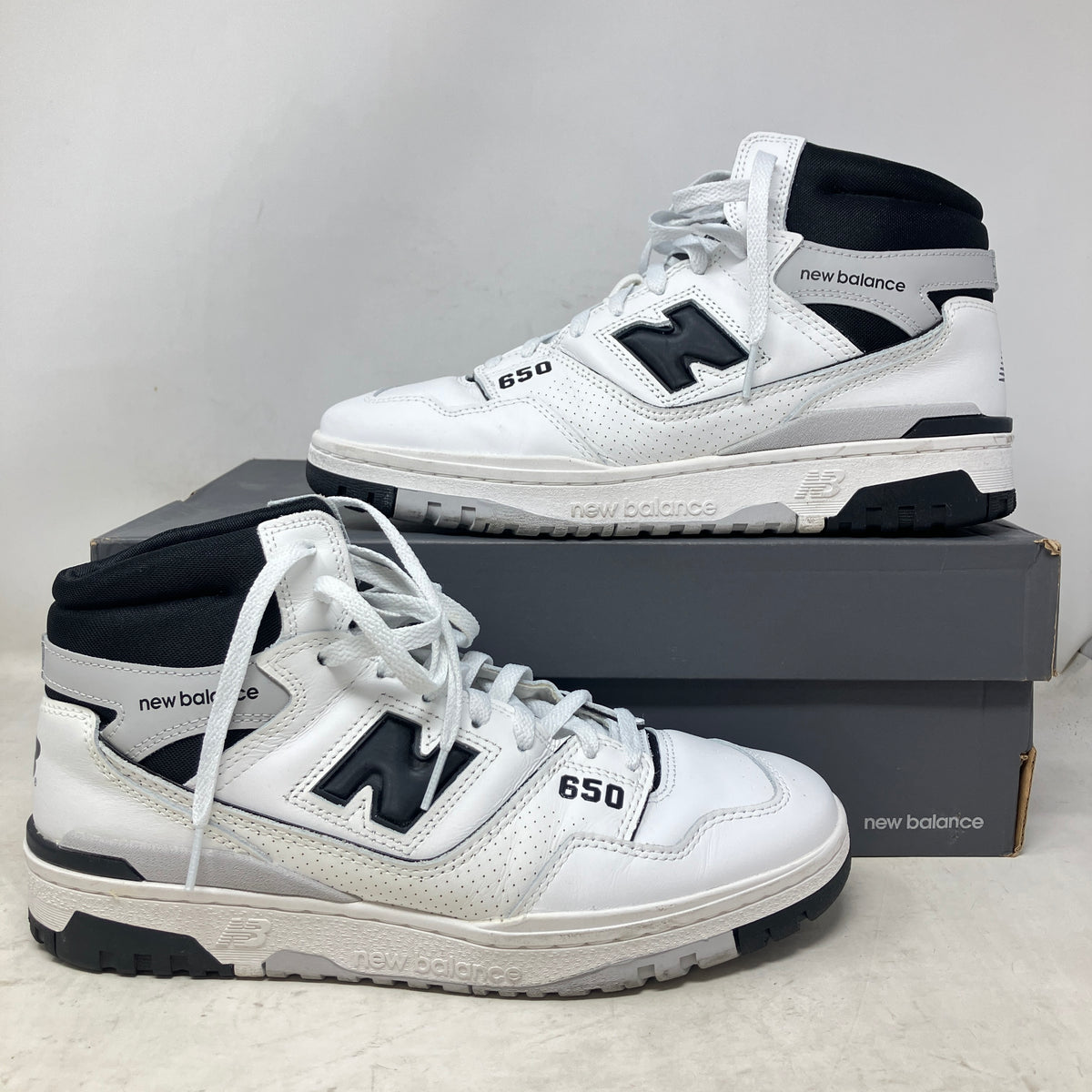 New Balance 650R White Black Grey
