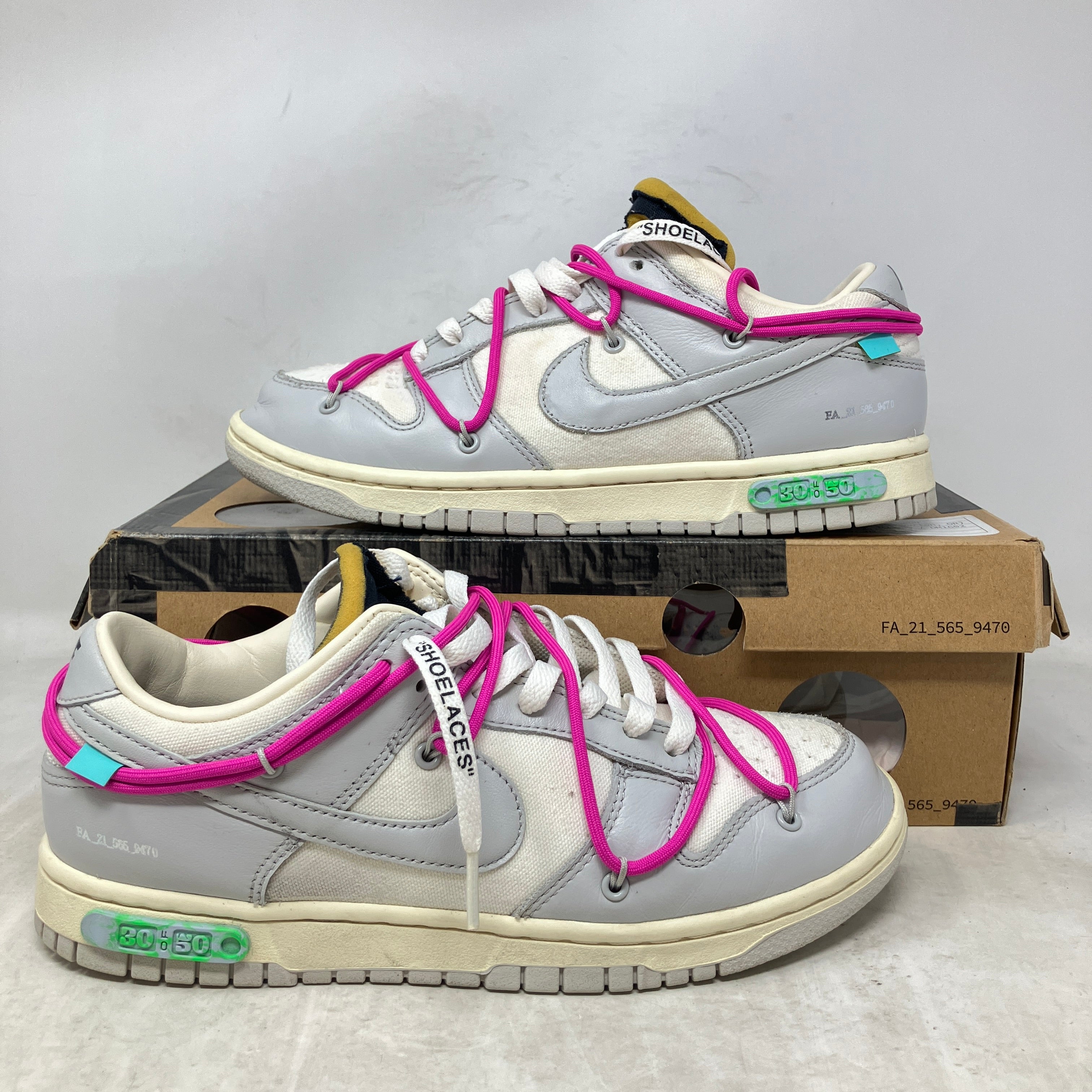 Nike Dunk Low Off-White Lot 30