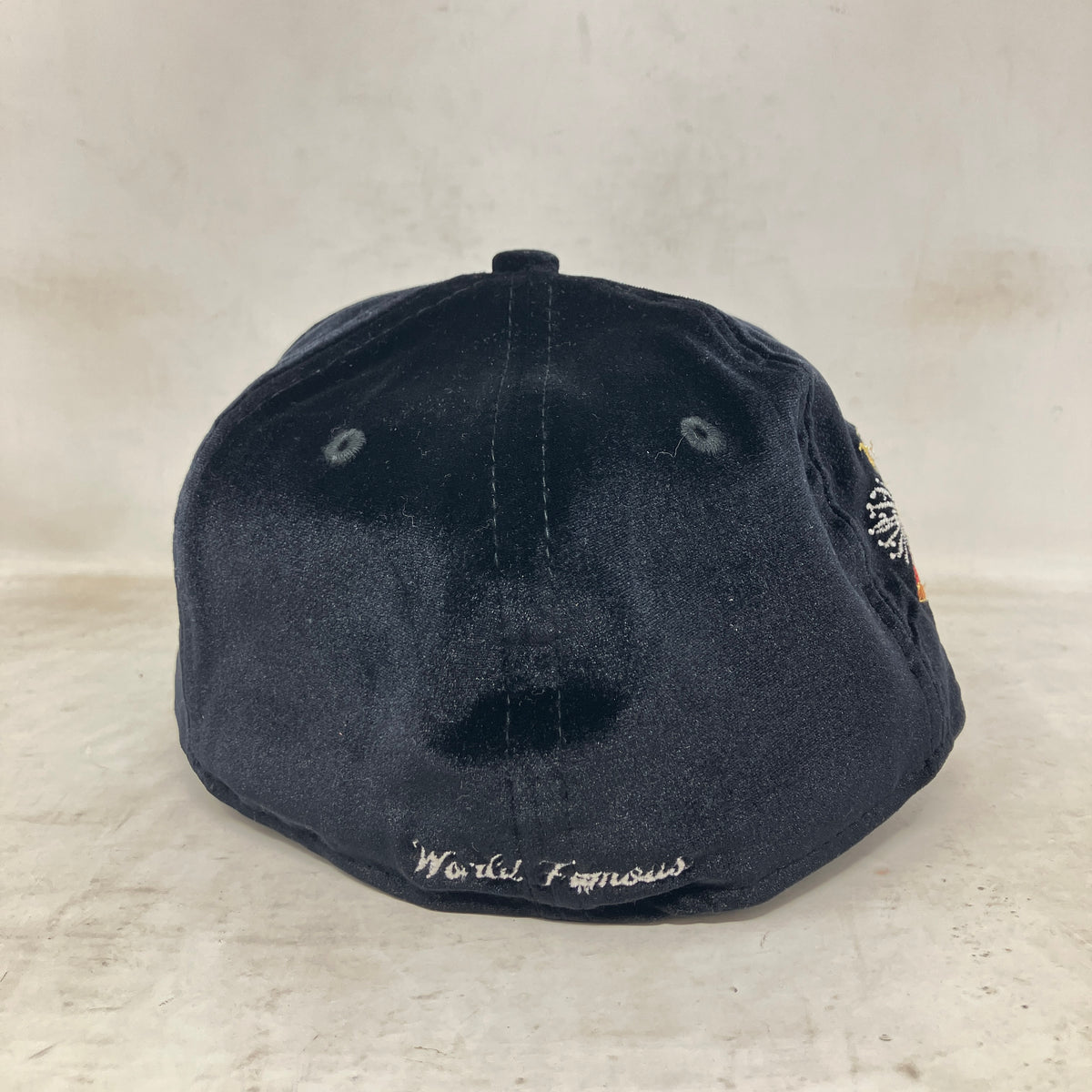 Supreme Box Logo Velvet Black Hat
