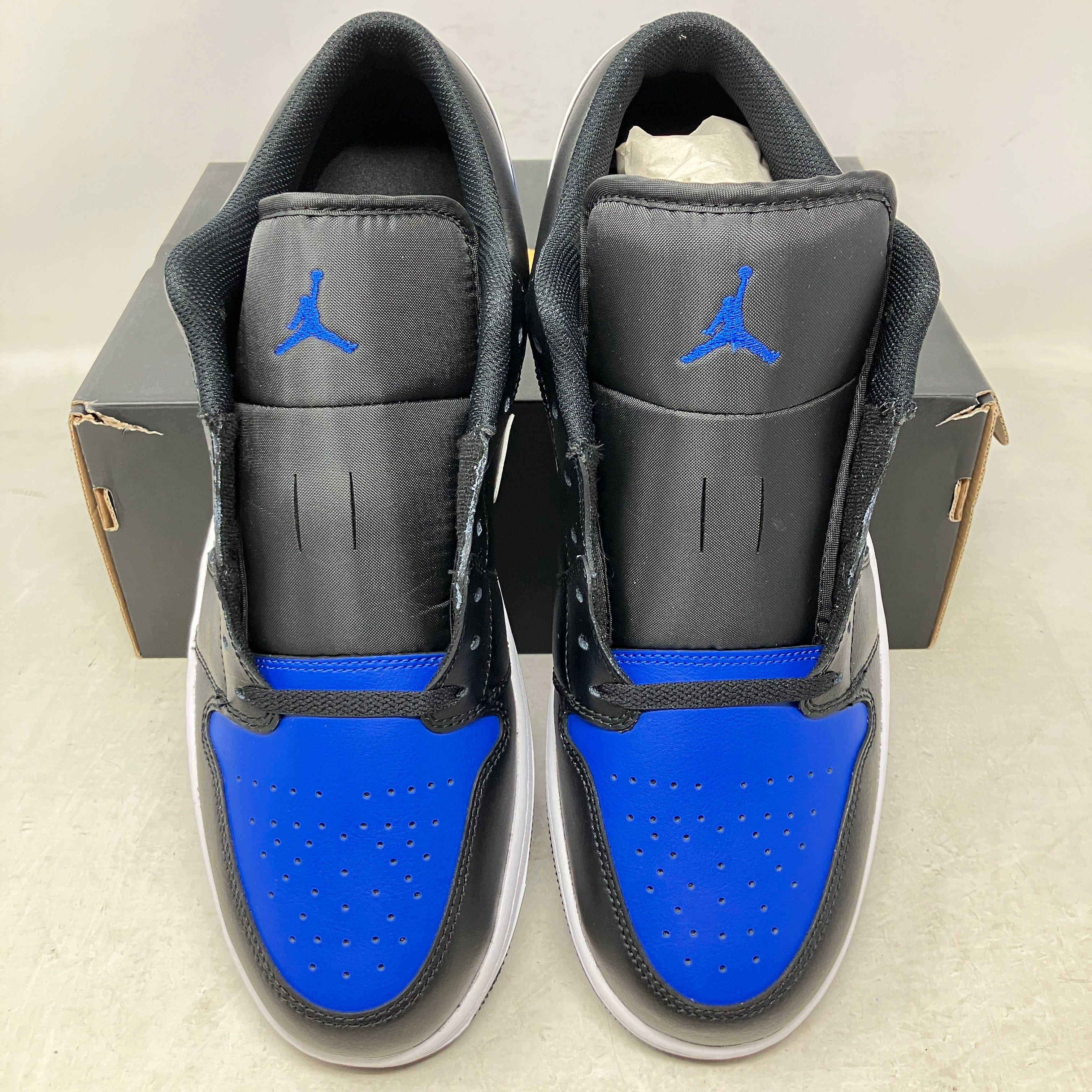 Jordan 1 Low Black Royal Toe