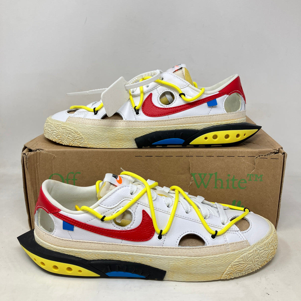 Nike Blazer Low Off-White University Red
