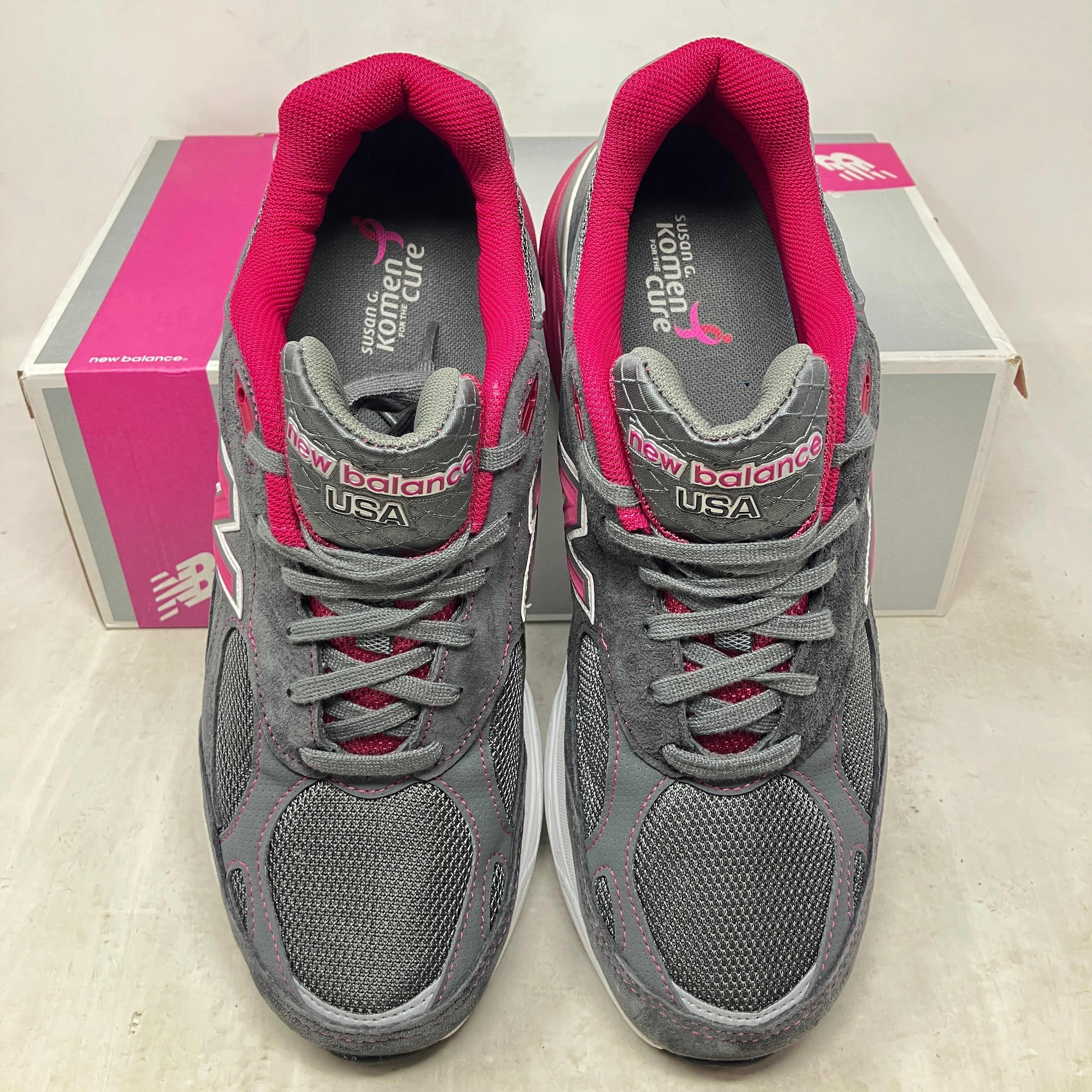 New Balance Wmns 990v3 Made In USA Breast Cancer Awareness