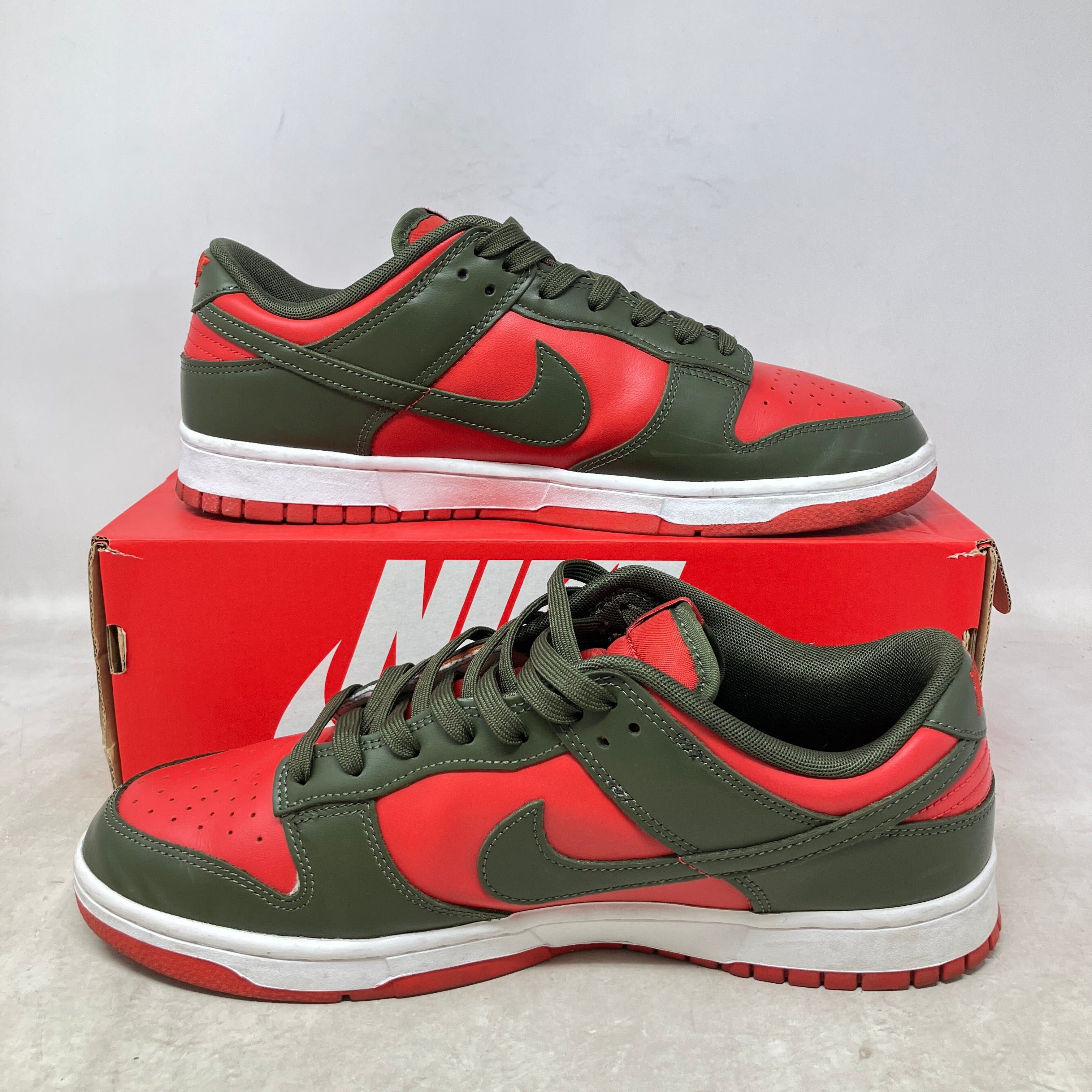 Nike Dunk Low Mystic Red Cargo Khaki