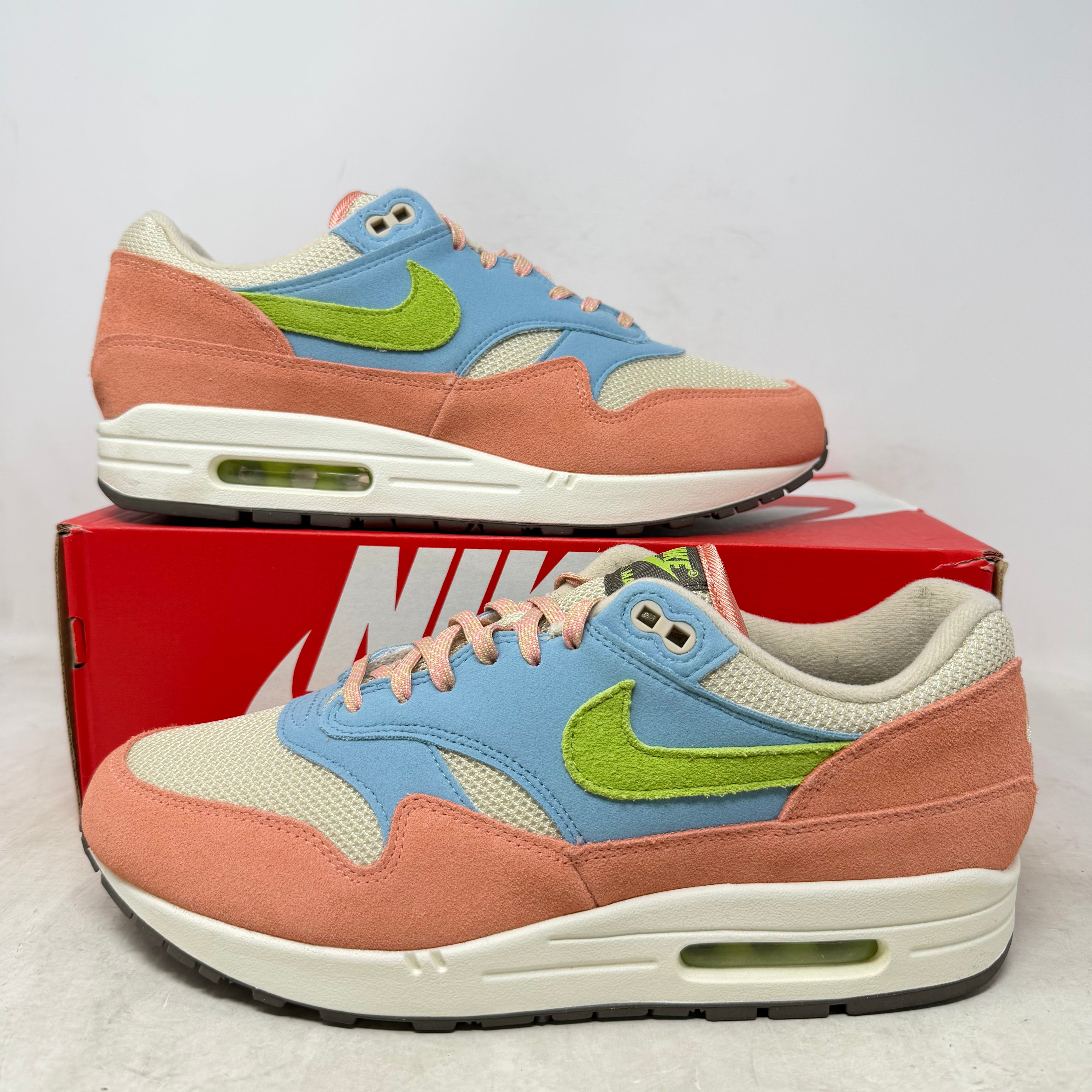 Nike Air Max 1 Light Madder Root Worn Blue