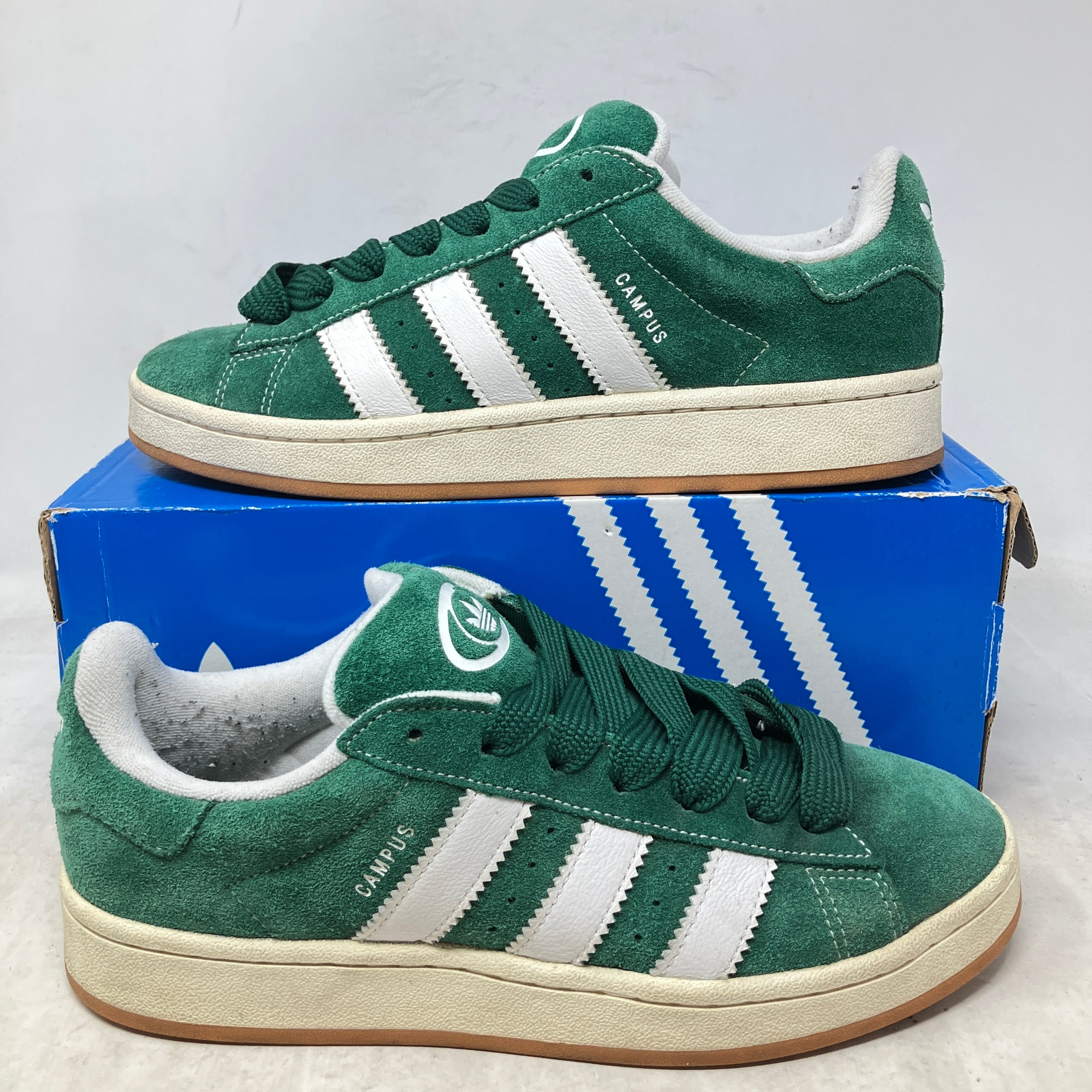 adidas Campus 00s Dark Green Cloud White