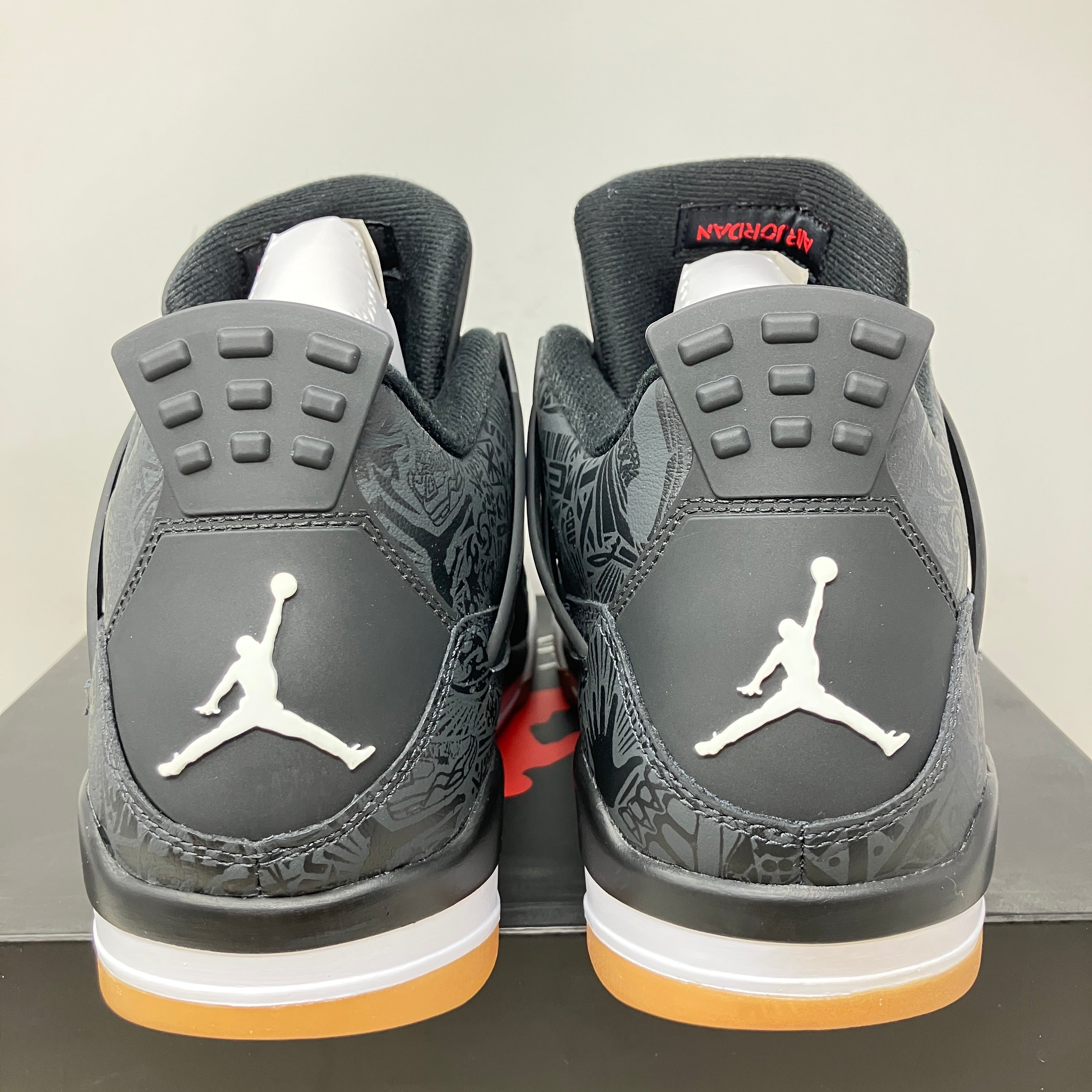 Jordan 4 Retro Laser Black Gum