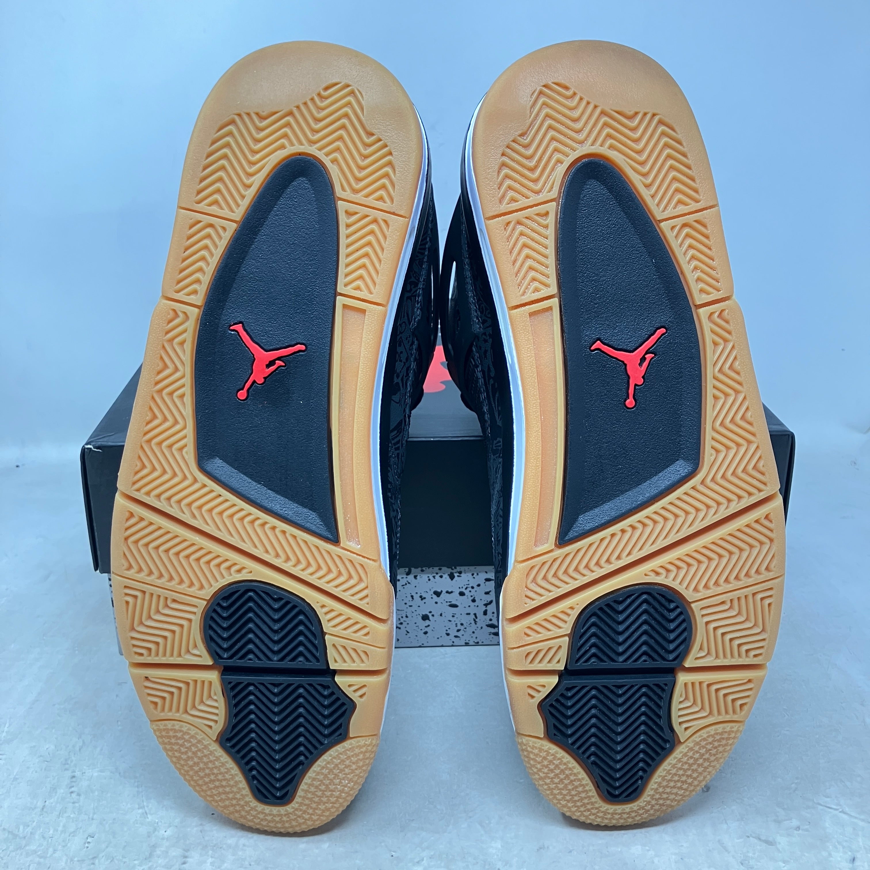 Jordan 4 Retro Laser Black Gum