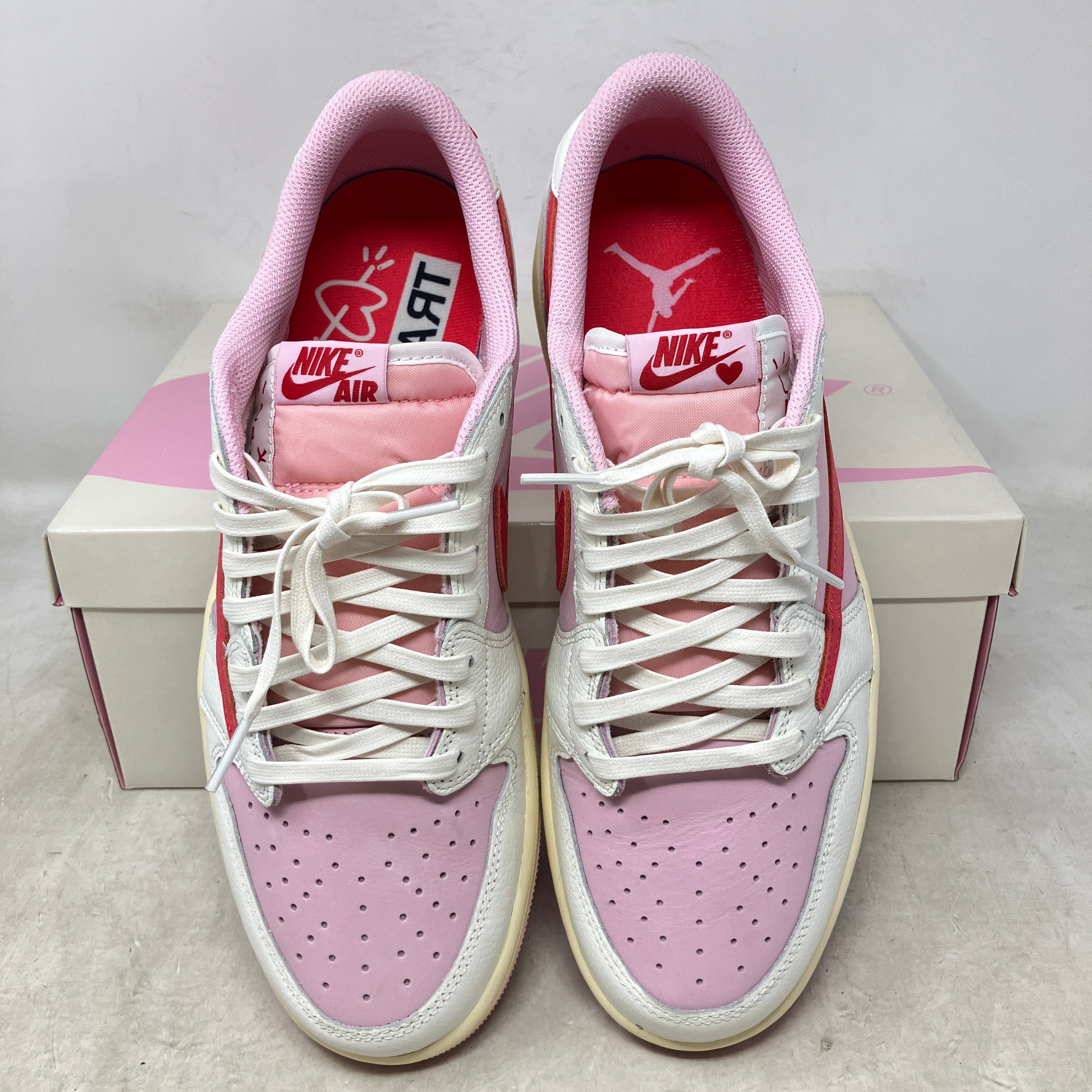 Jordan 1 Retro Low OG SP Travis Scott Sail Tropical Pink