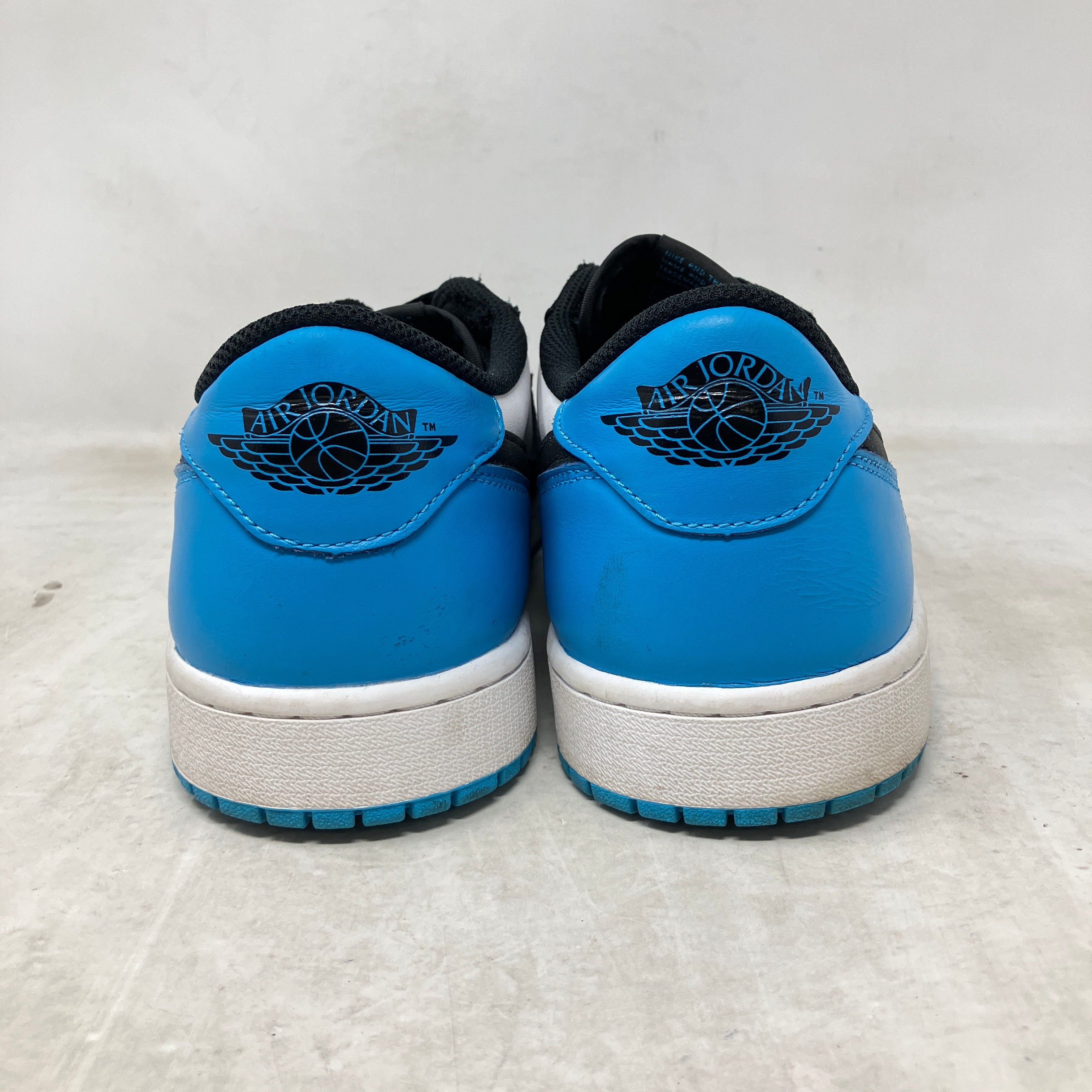 Jordan 1 Retro Low OG Black Dark Powder Blue