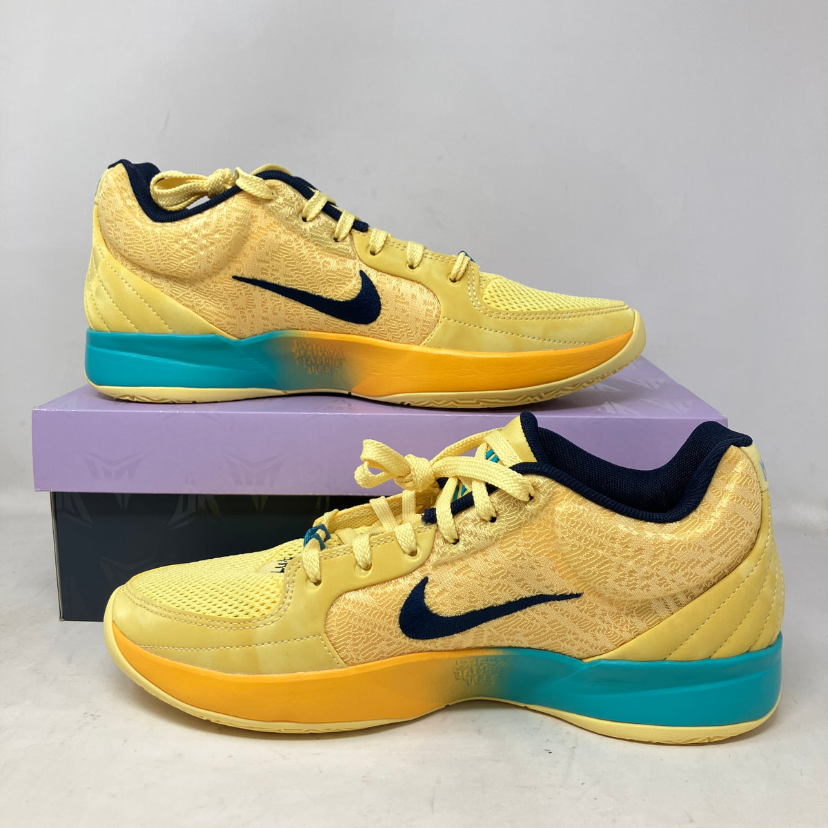 Nike Ja 2 Sonic Yellow Tropical Teal