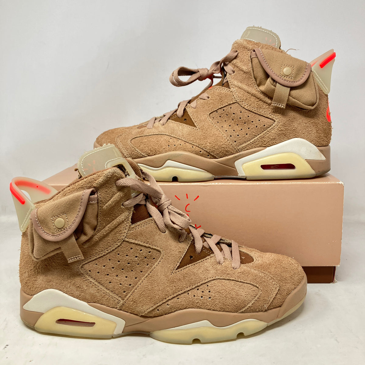 Jordan 6 Retro Travis Scott British Khaki