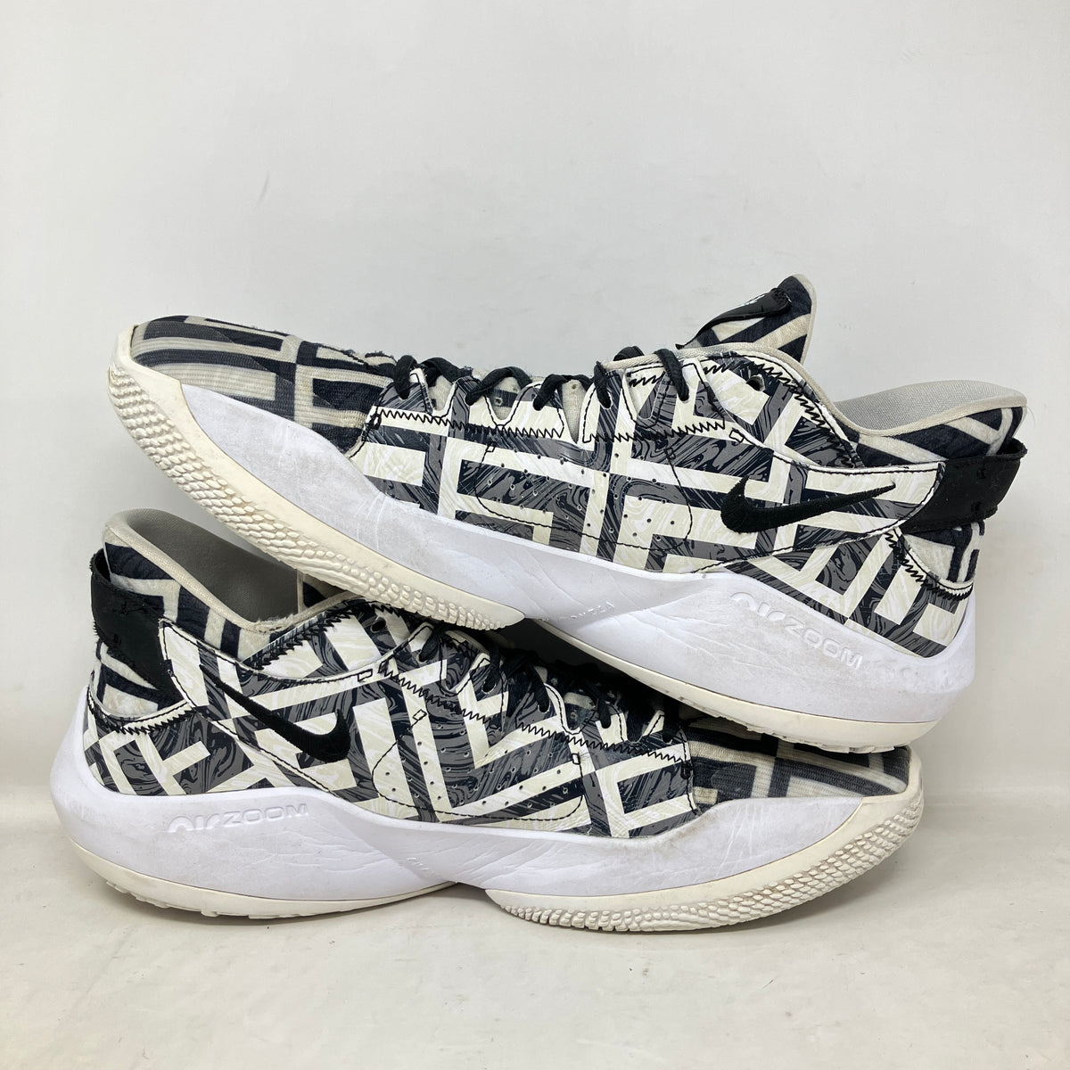 Nike By You Zoom Freak 2 Black White
