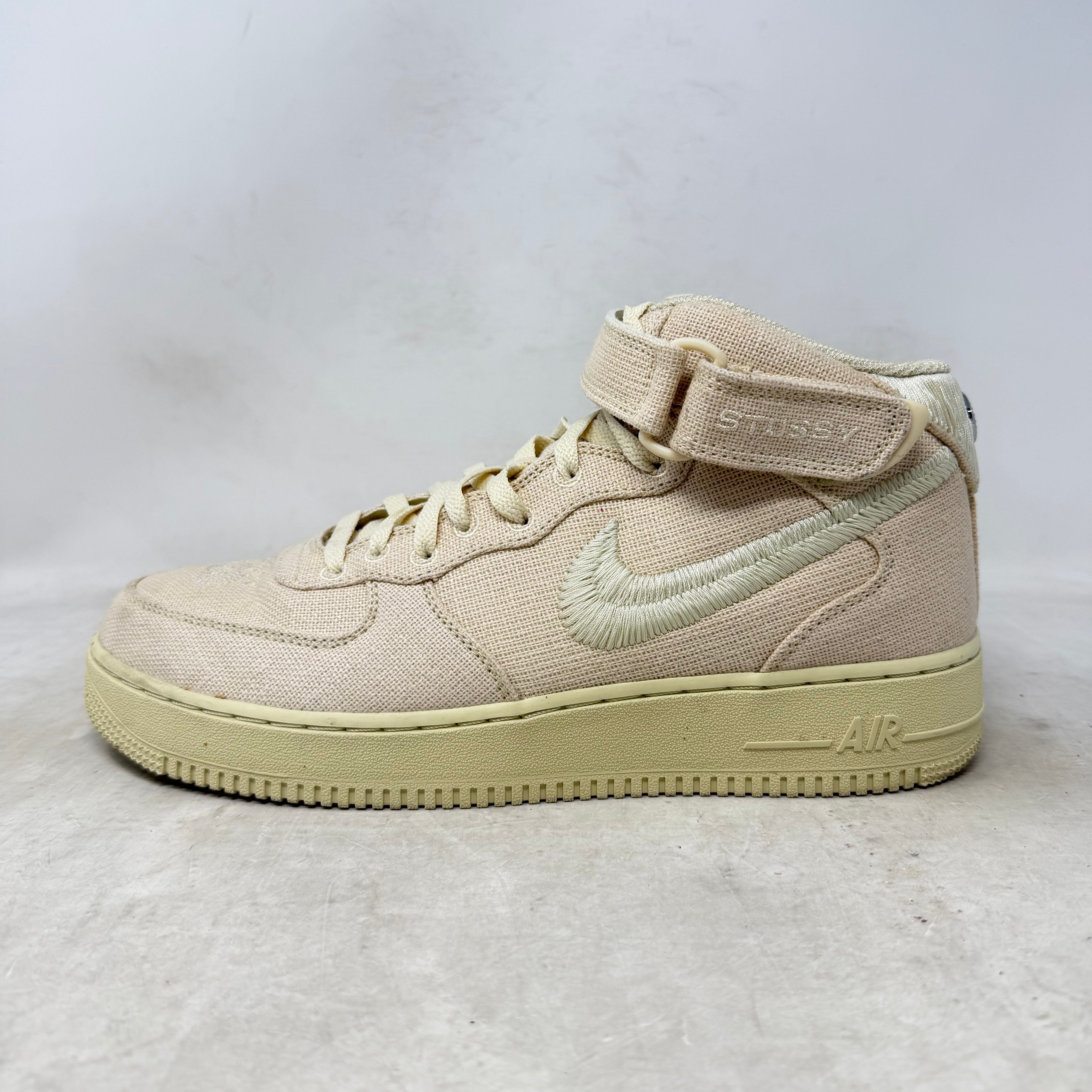 Nike Air Force 1 Mid Stussy Fossil