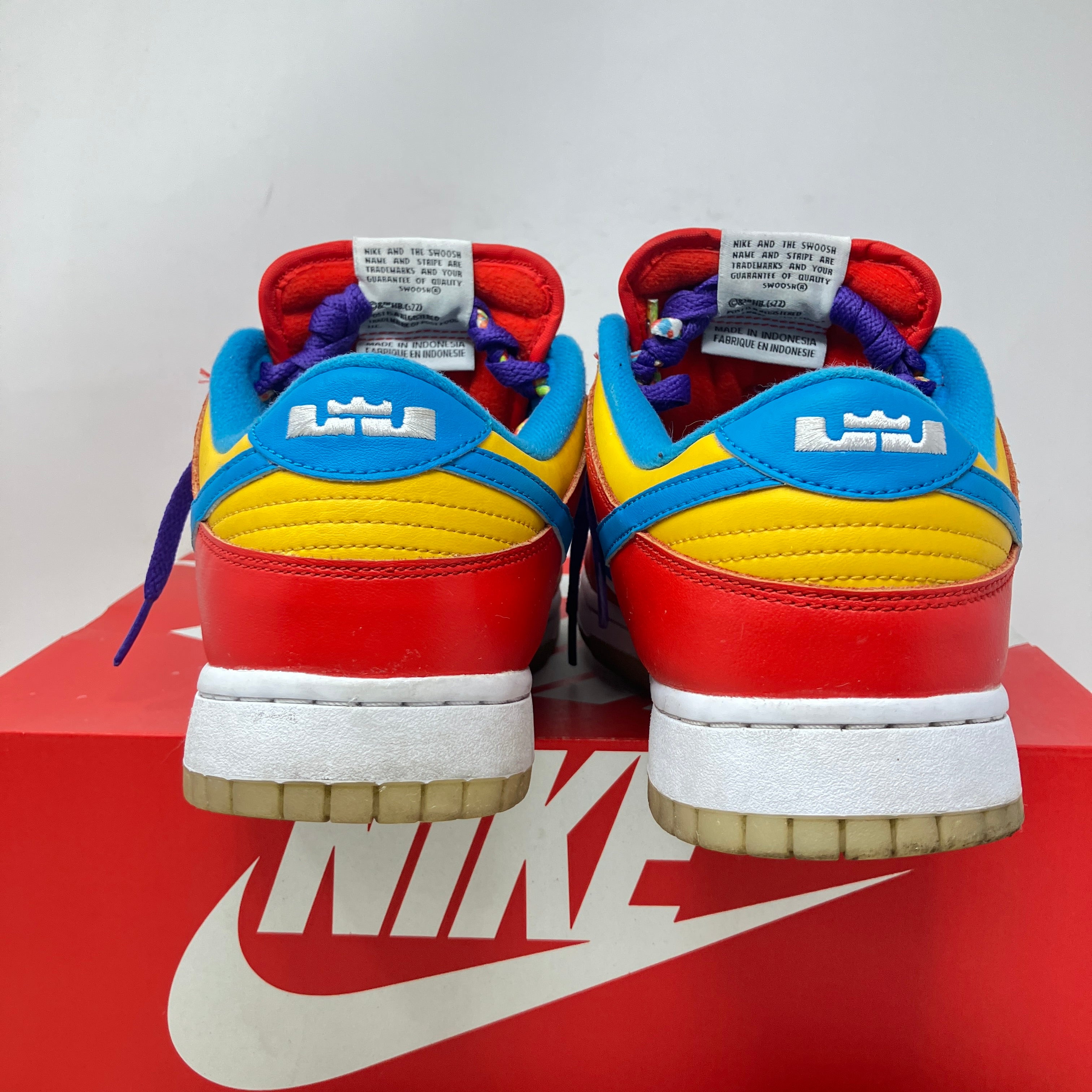 Nike Dunk Low QS LeBron James Fruity Pebbles
