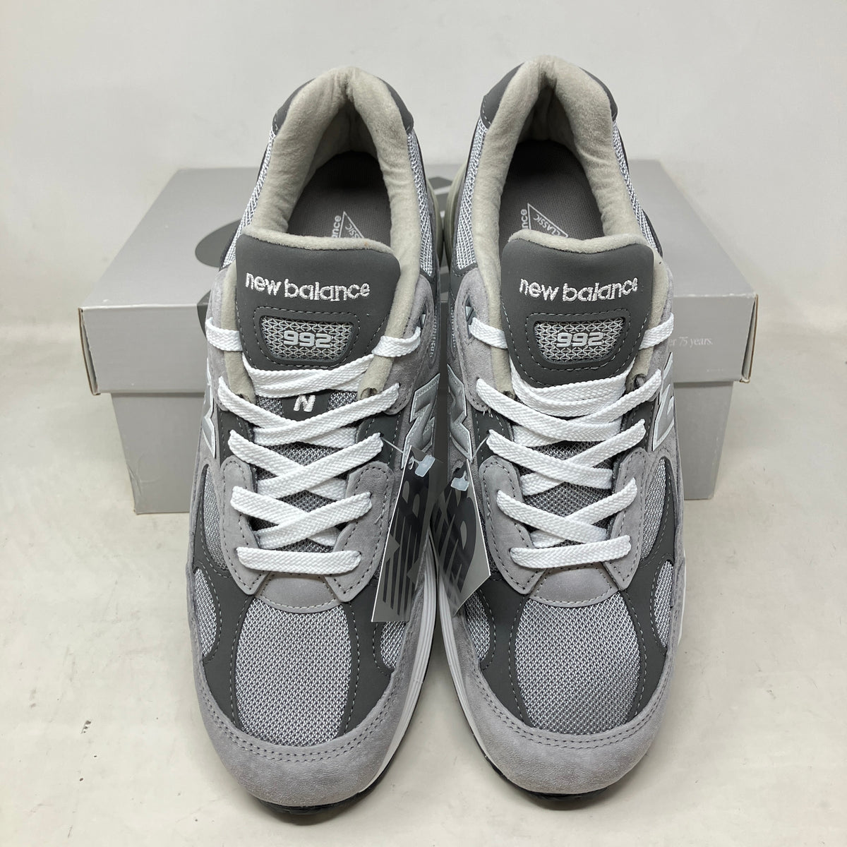 New Balance 992 MiUSA Grey Silver Metallic