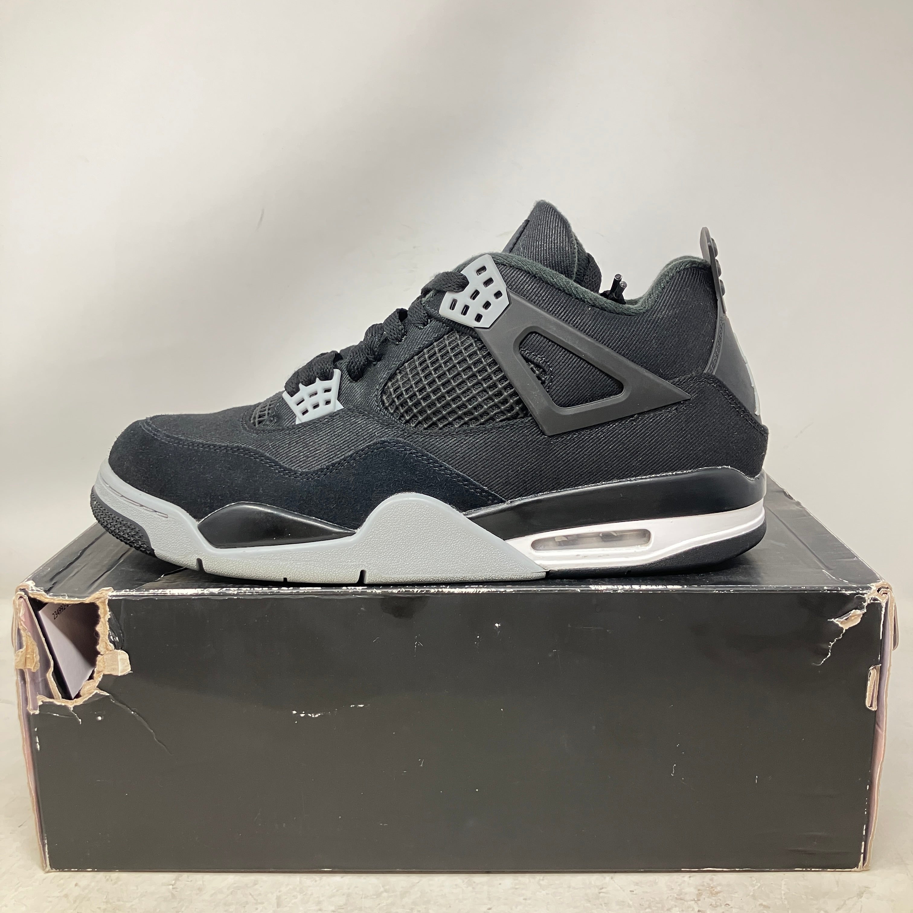 Jordan 4 Retro SE Black Canvas
