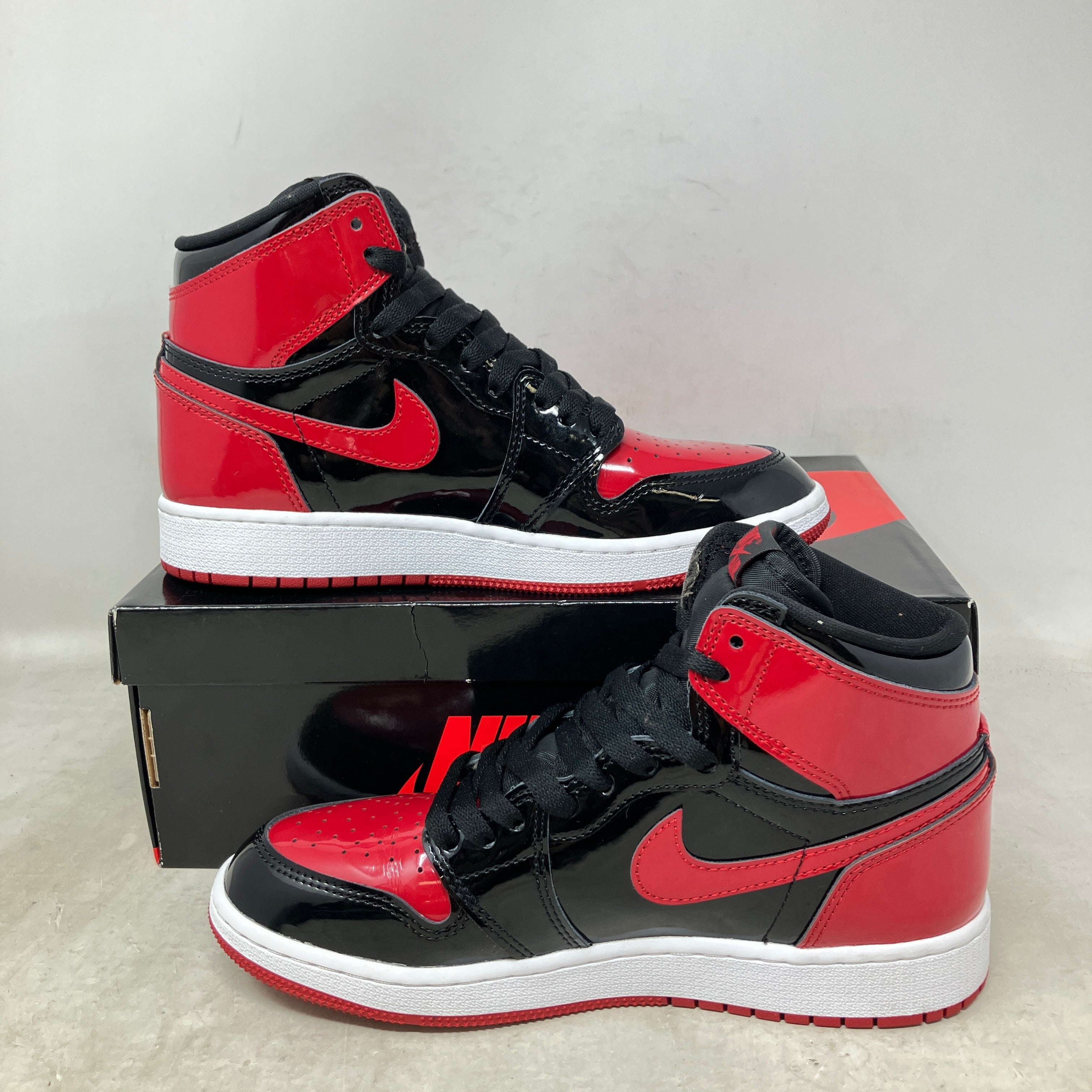 Jordan 1 Retro High OG Patent Bred (GS)