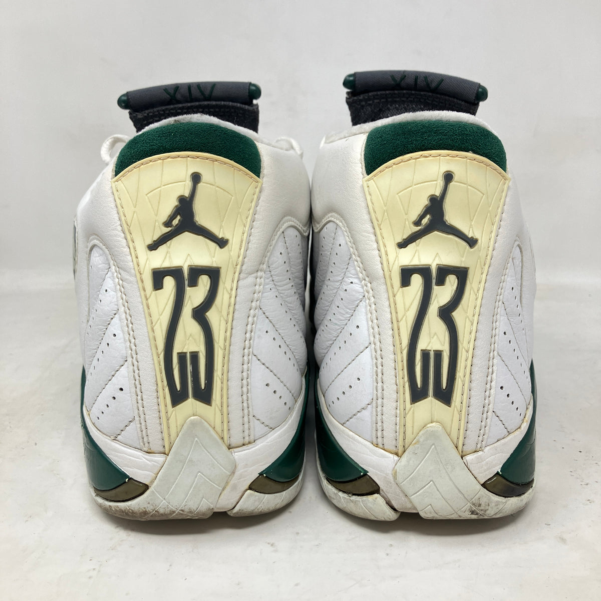 Jordan 14 Retro White Forest Green (2005)