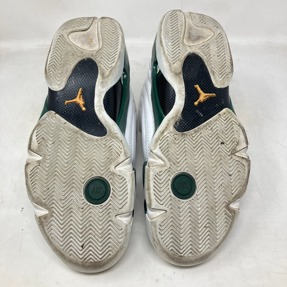 Jordan 14 Retro White Forest Green (2005)