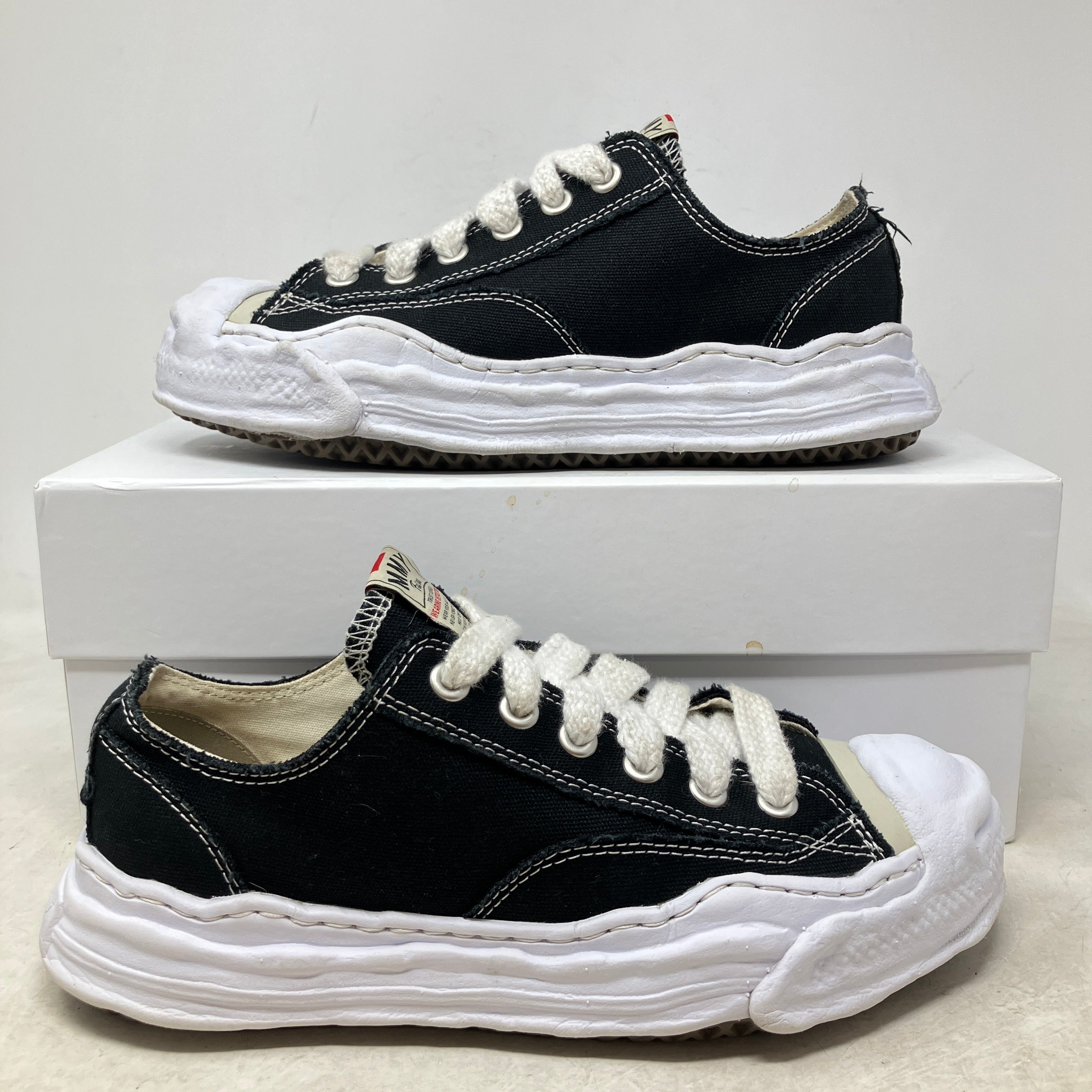 Maison Mihara Yasuhiro Hank OG Sole Canvas Low Black