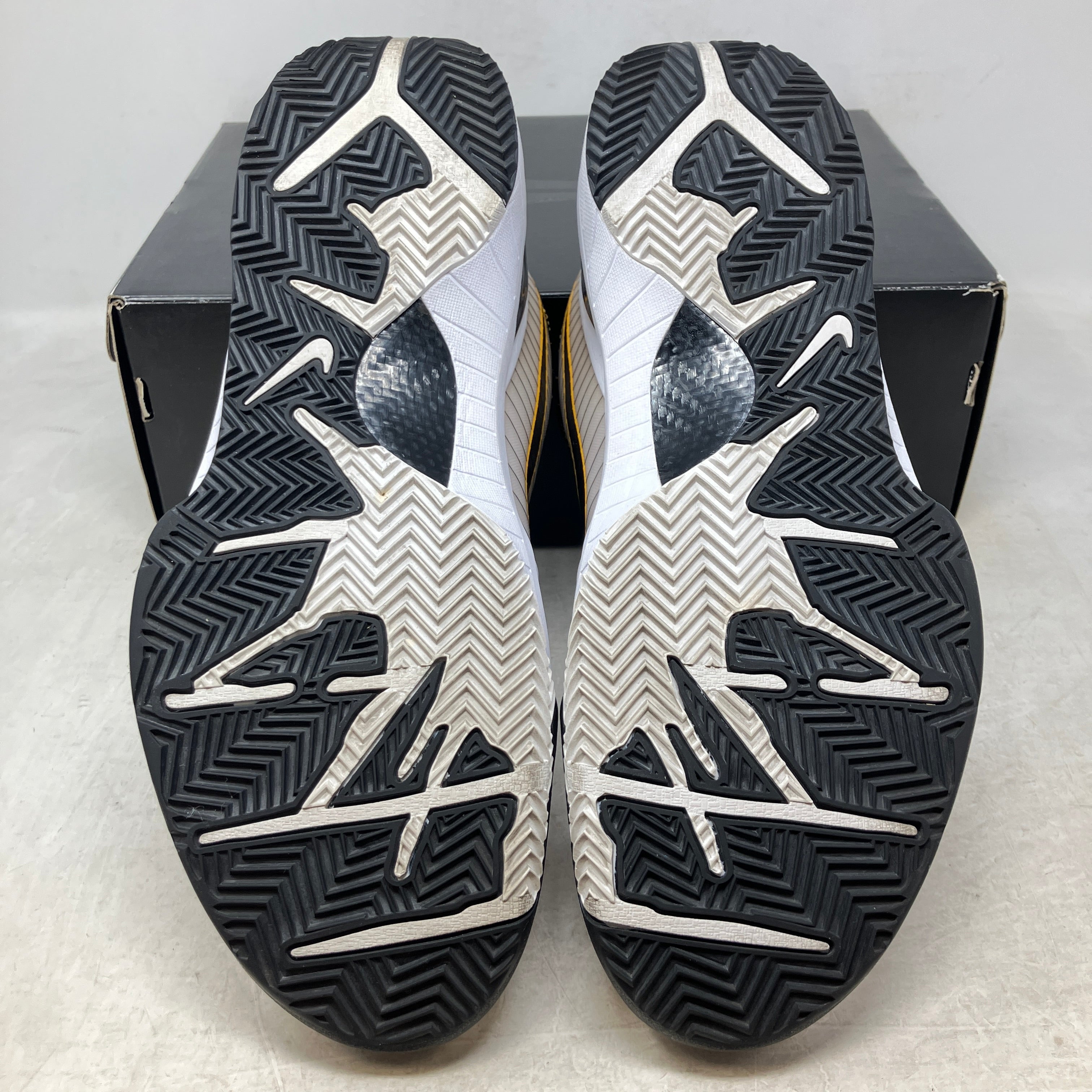 Nike Kobe 4 Protro White Black Del Sol
