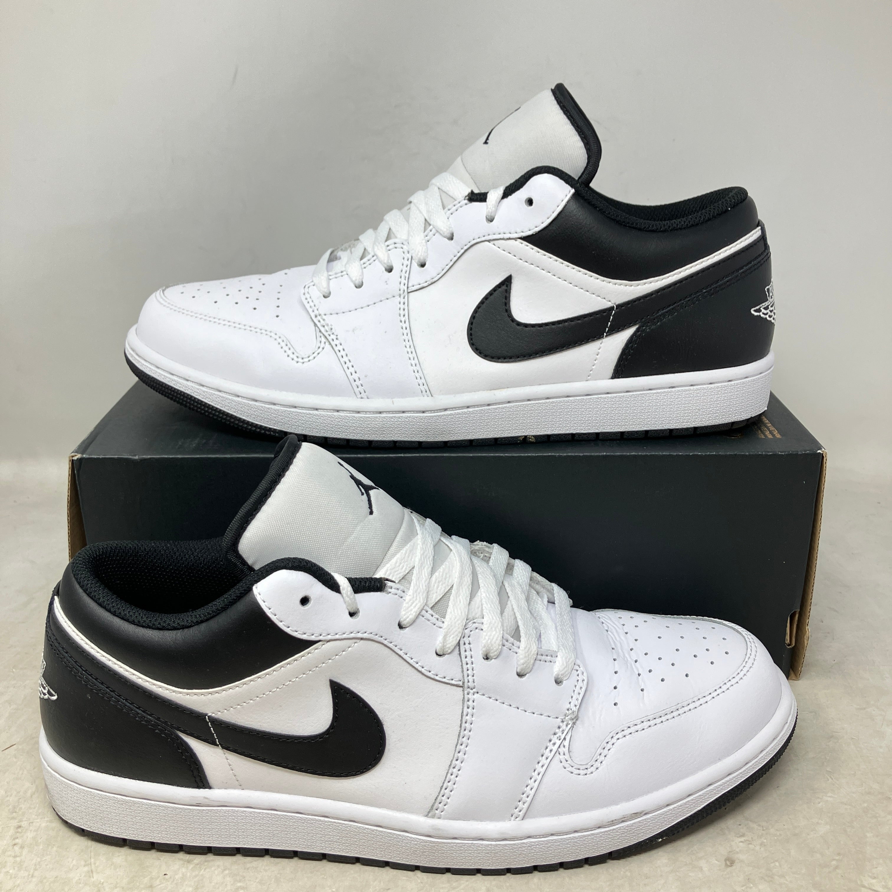 Jordan 1 Low White Black