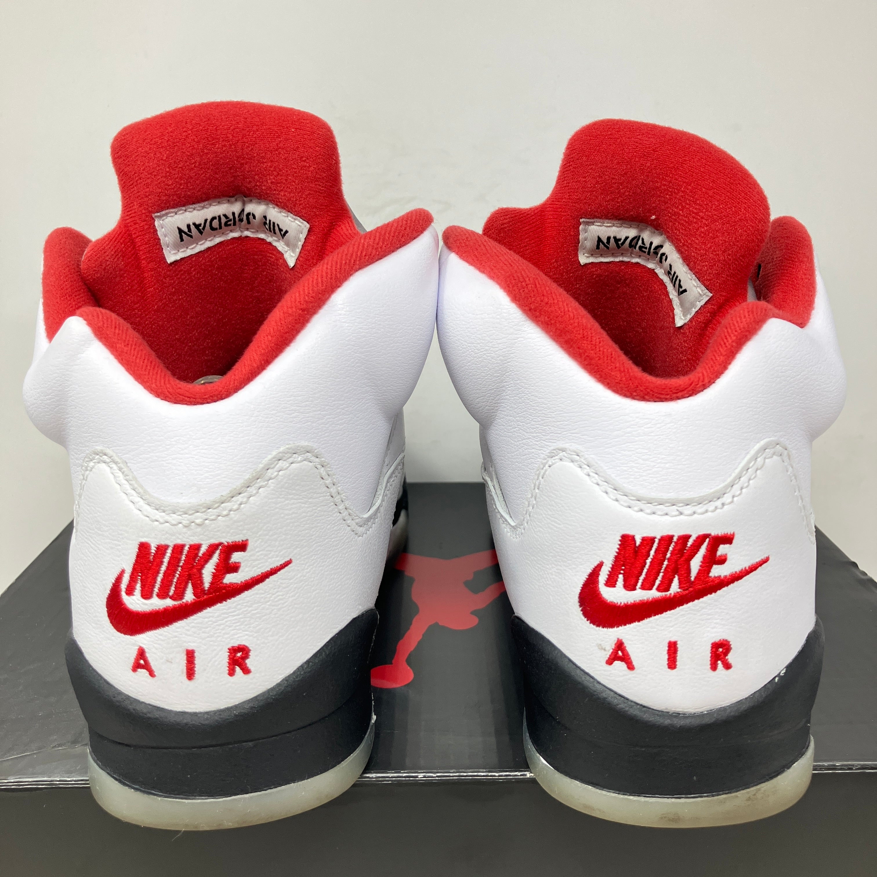Jordan 5 Retro Fire Red Silver Tongue (2020) (GS)