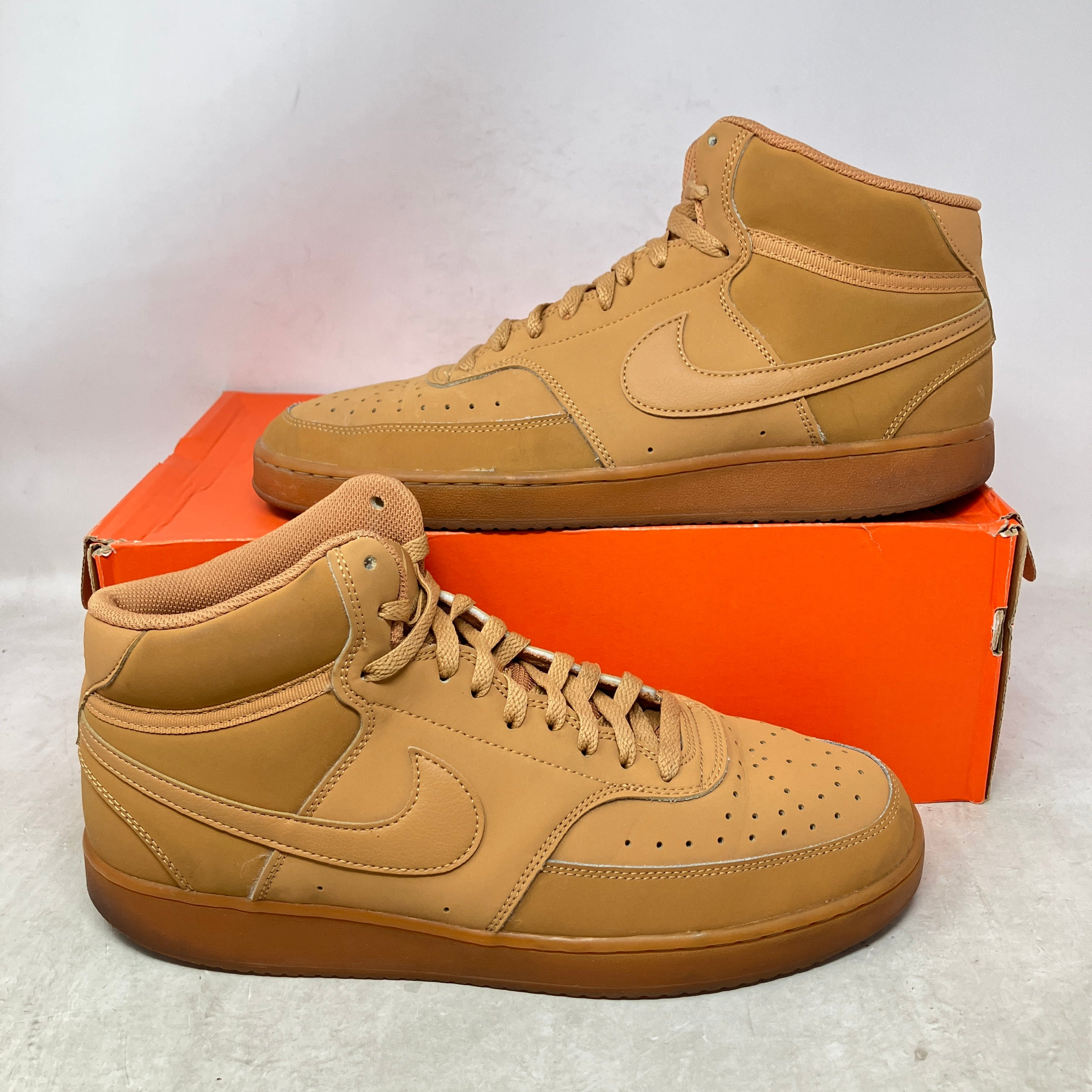 Nike Court Vision Mid Flax Twine