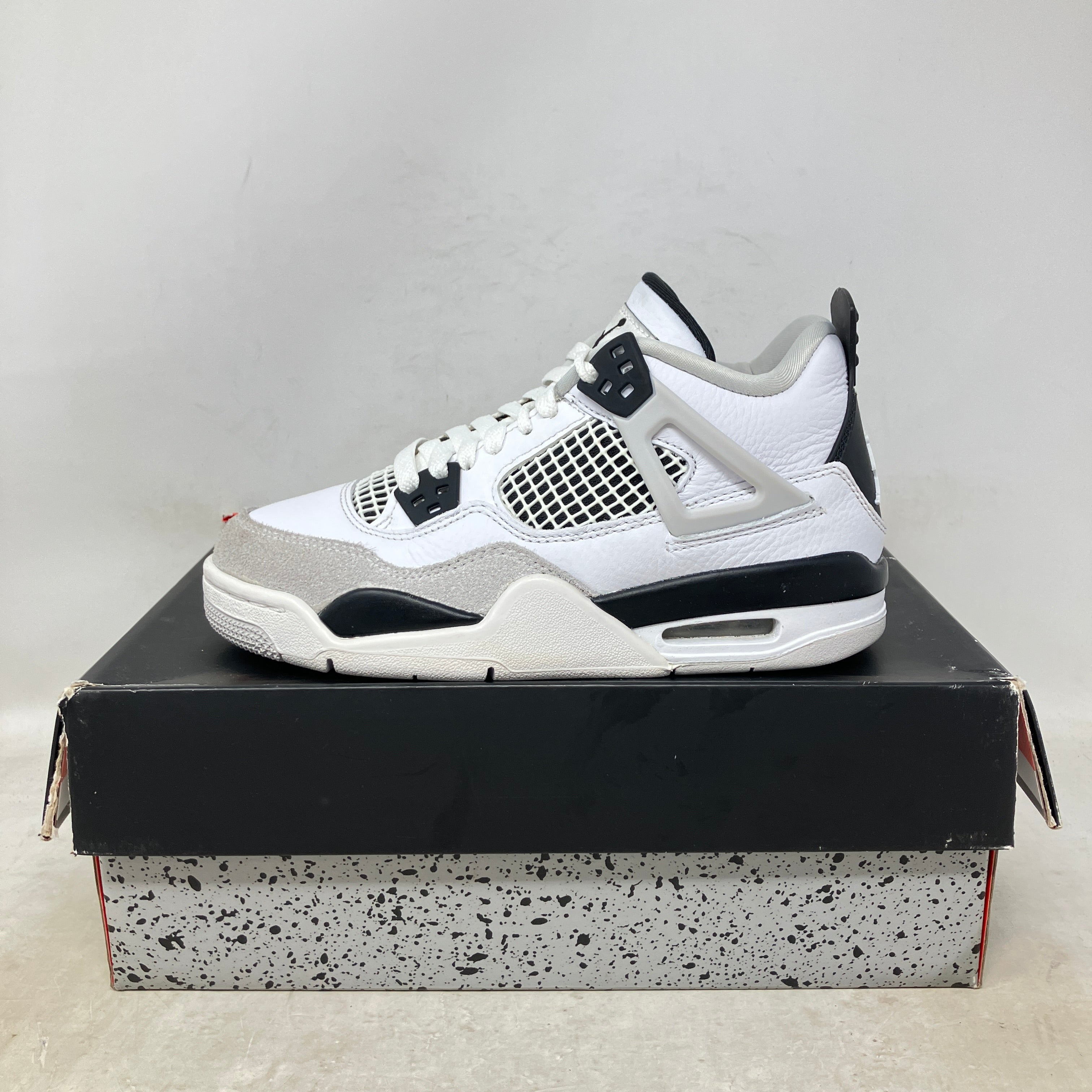 Jordan 4 Retro Military Black (GS)