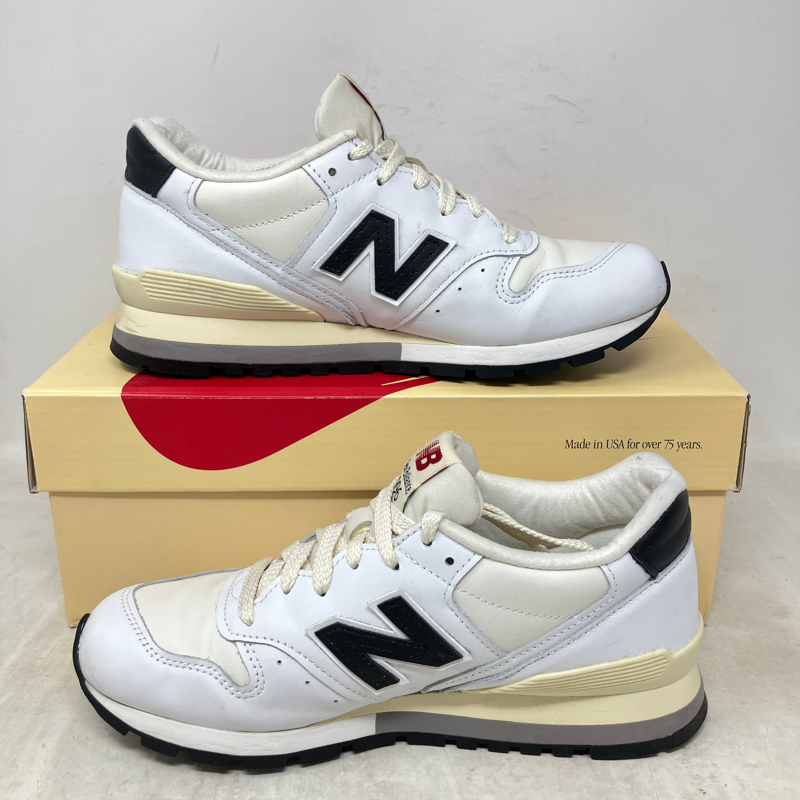 New Balance 996 MiUSA White Black