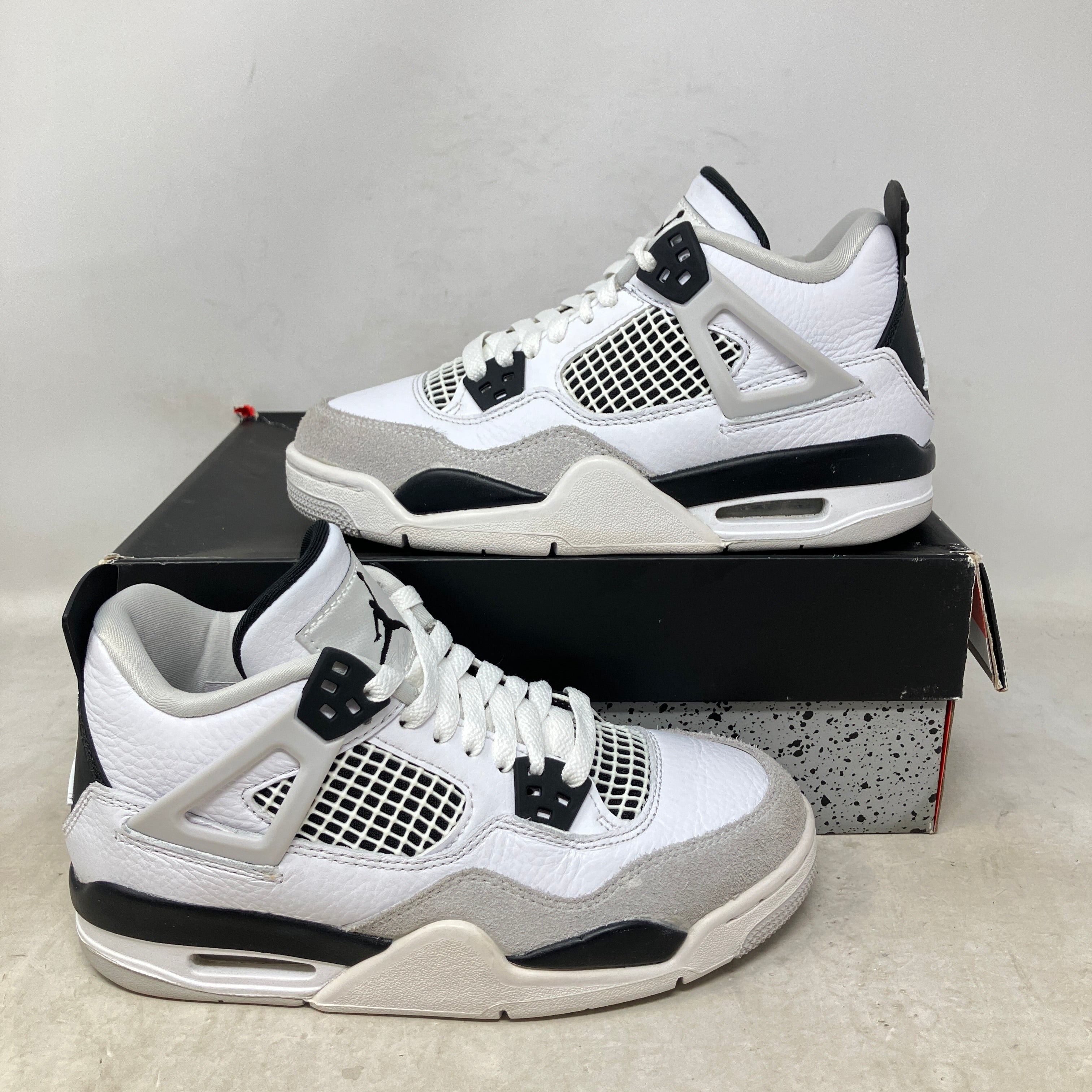 Jordan 4 Retro Military Black (GS)