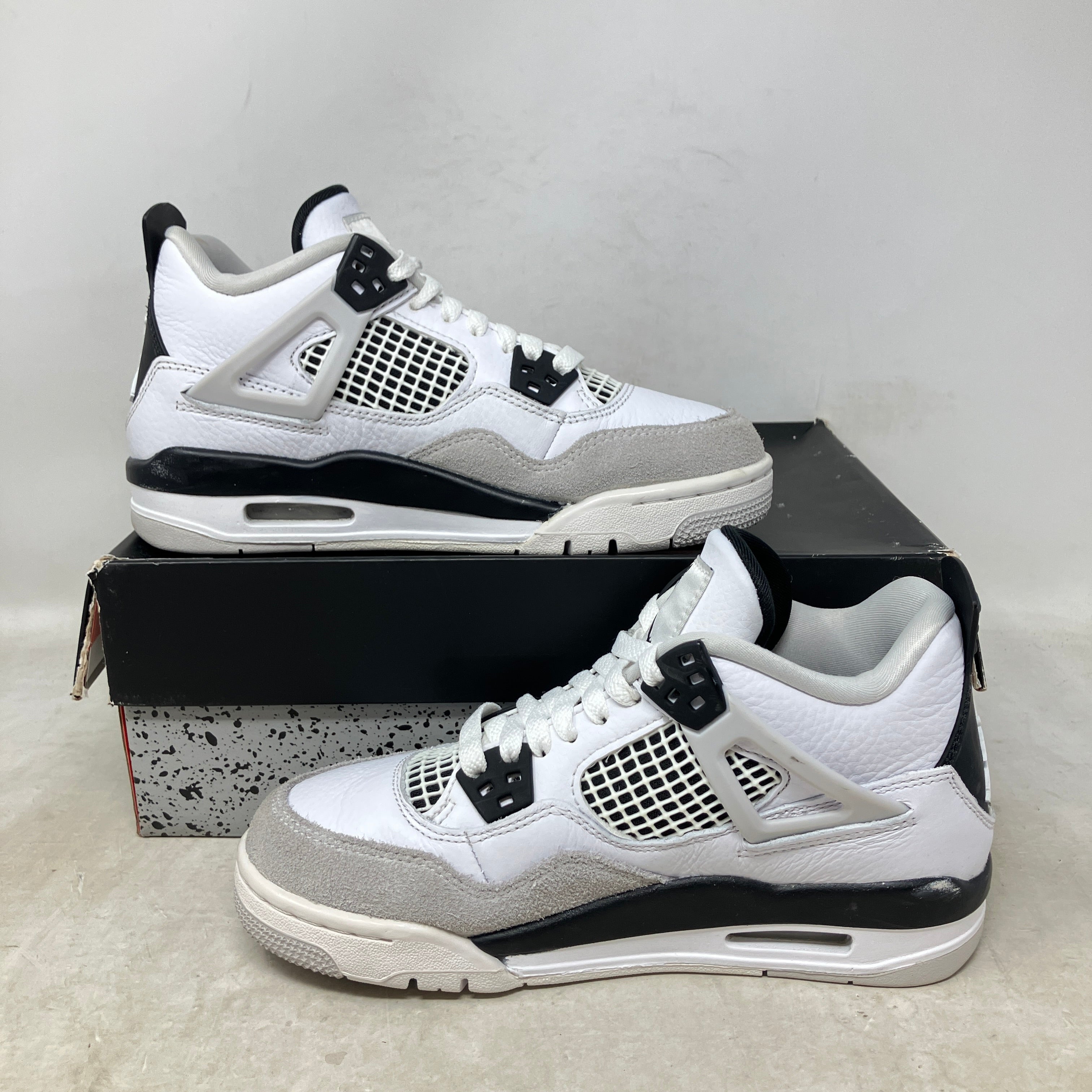 Jordan 4 Retro Military Black (GS)