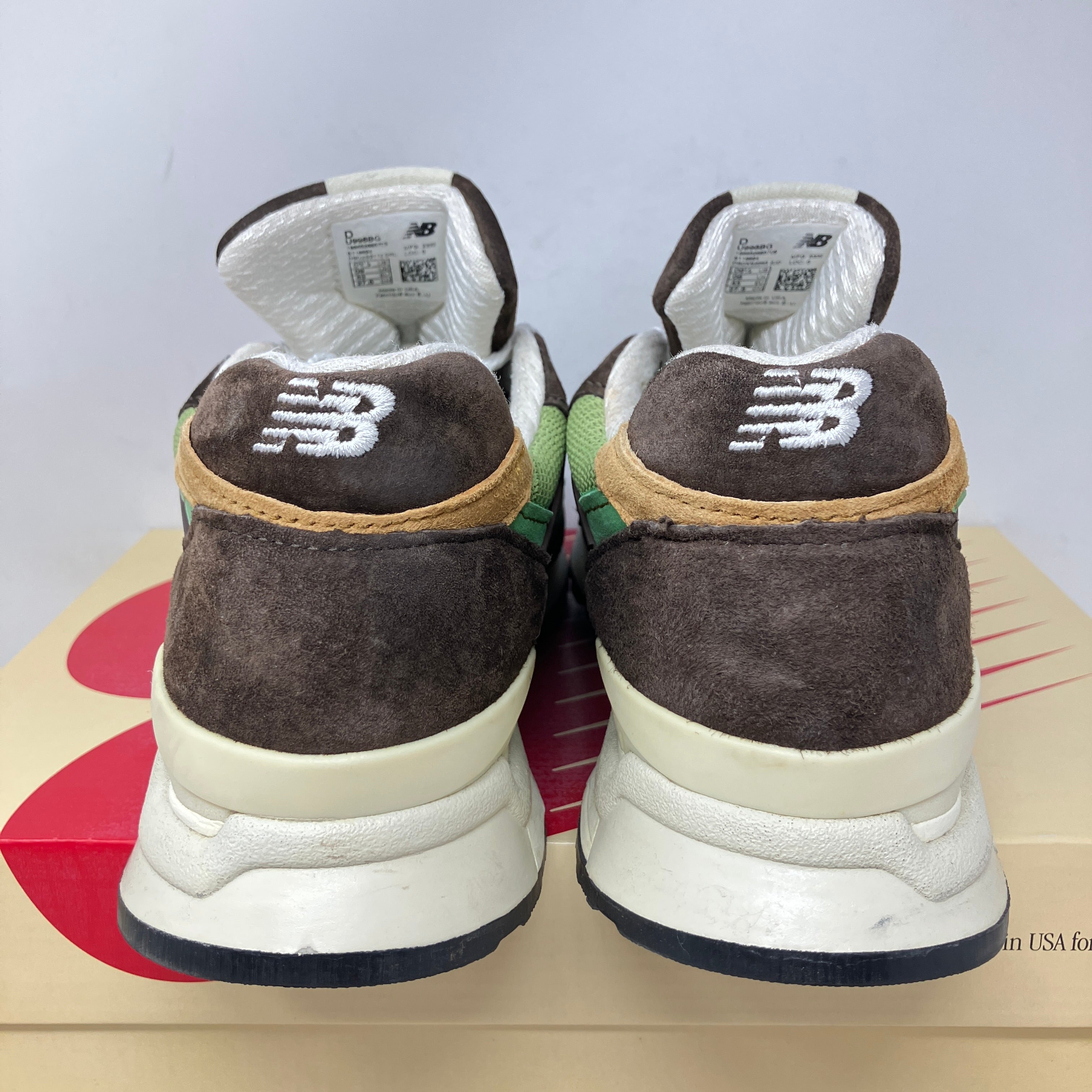 New Balance 998 MiUSA Teddy Santis Brown Green