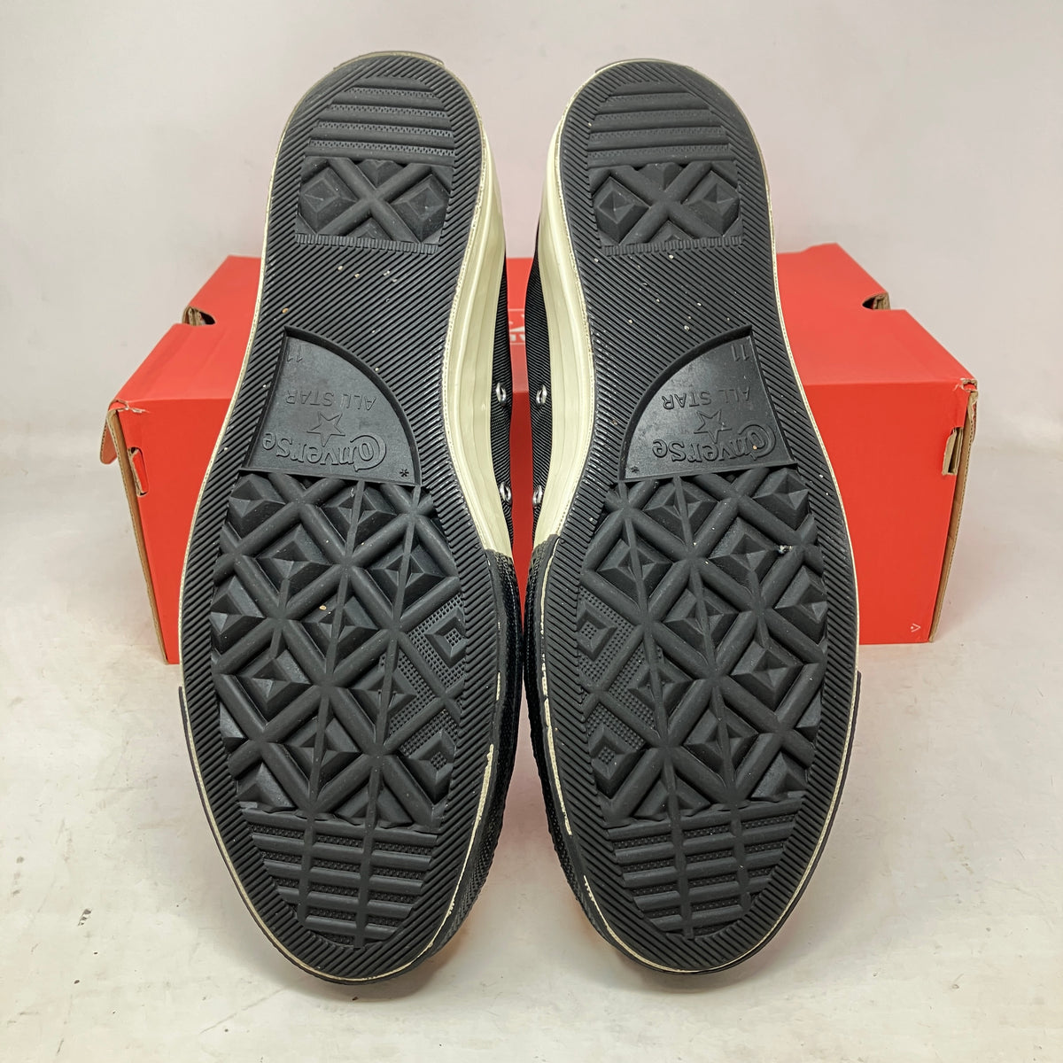 Converse Chuck 70 Trek Tech High Black Enamel Red