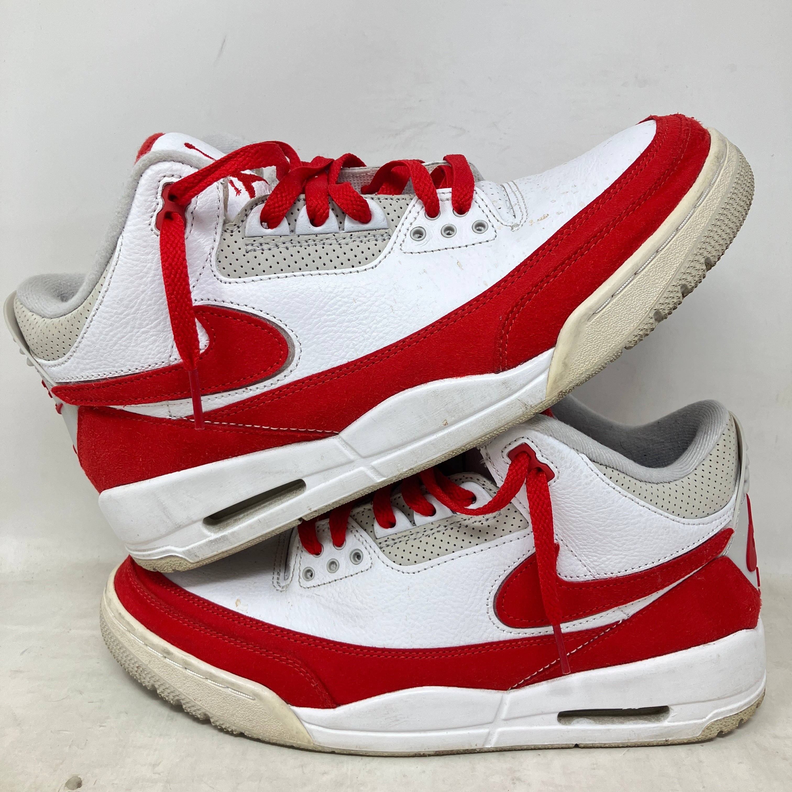 Jordan 3 Retro Tinker White University Red