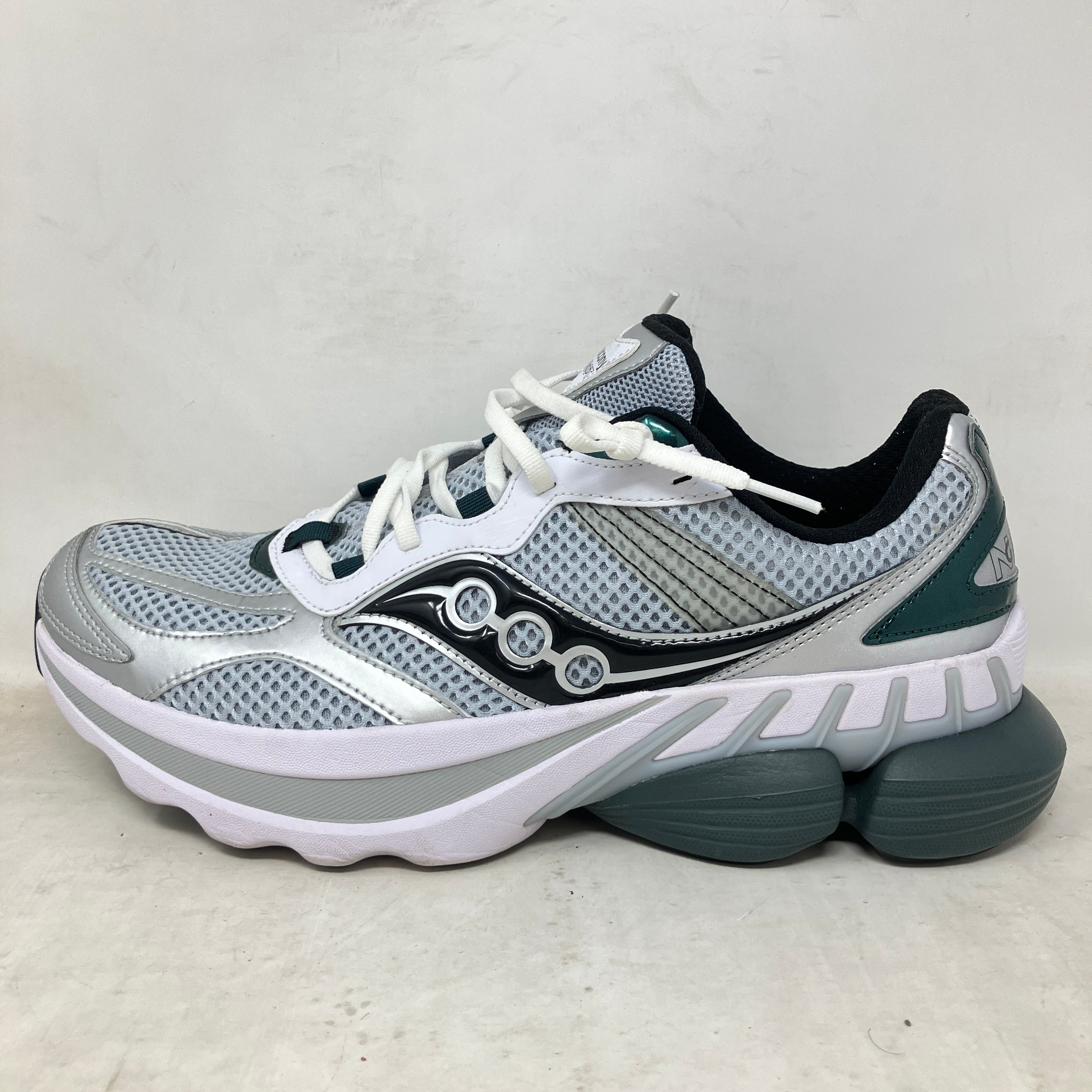 Saucony GRID NXT Sneaker Silver Green
