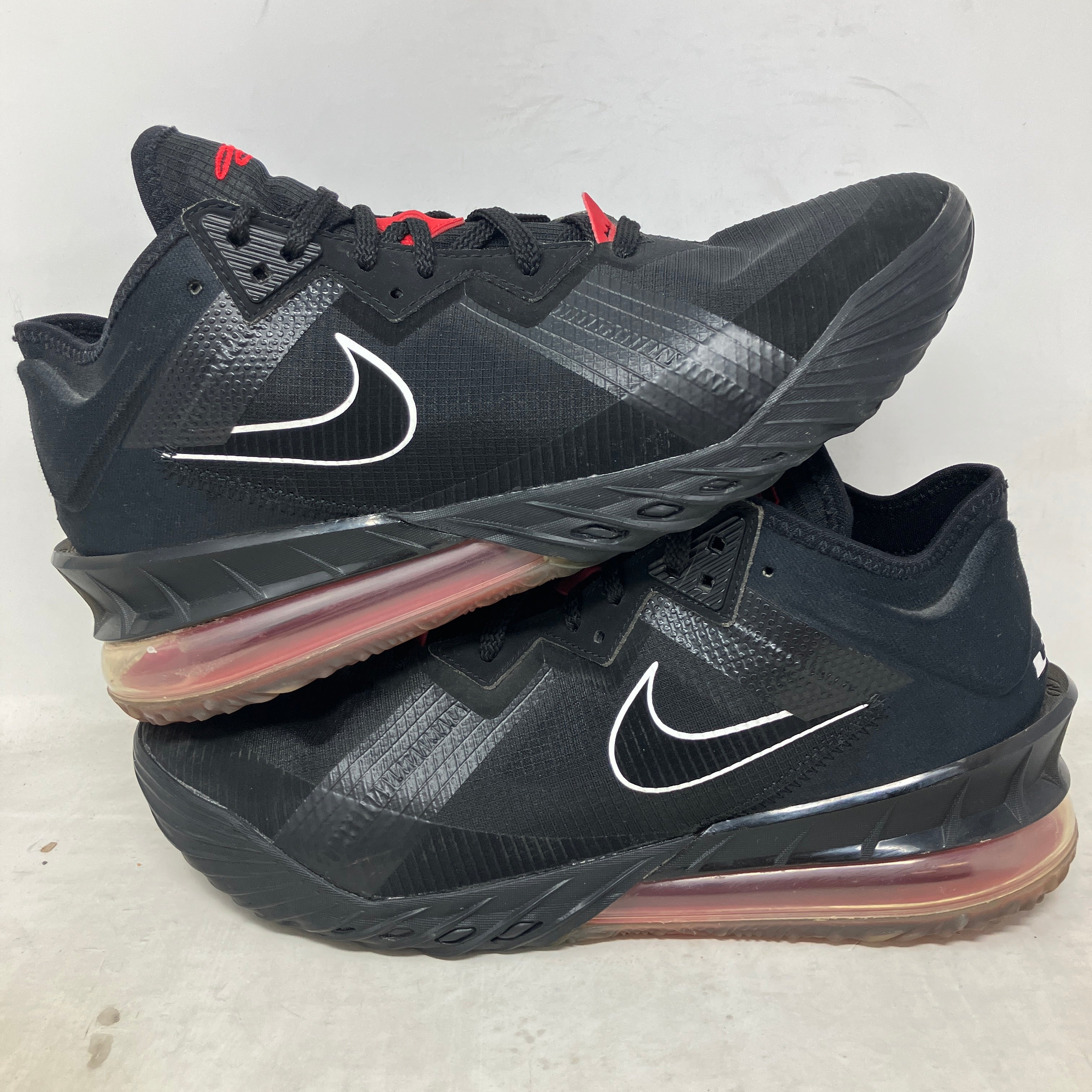 Nike LeBron 18 Low Black Red
