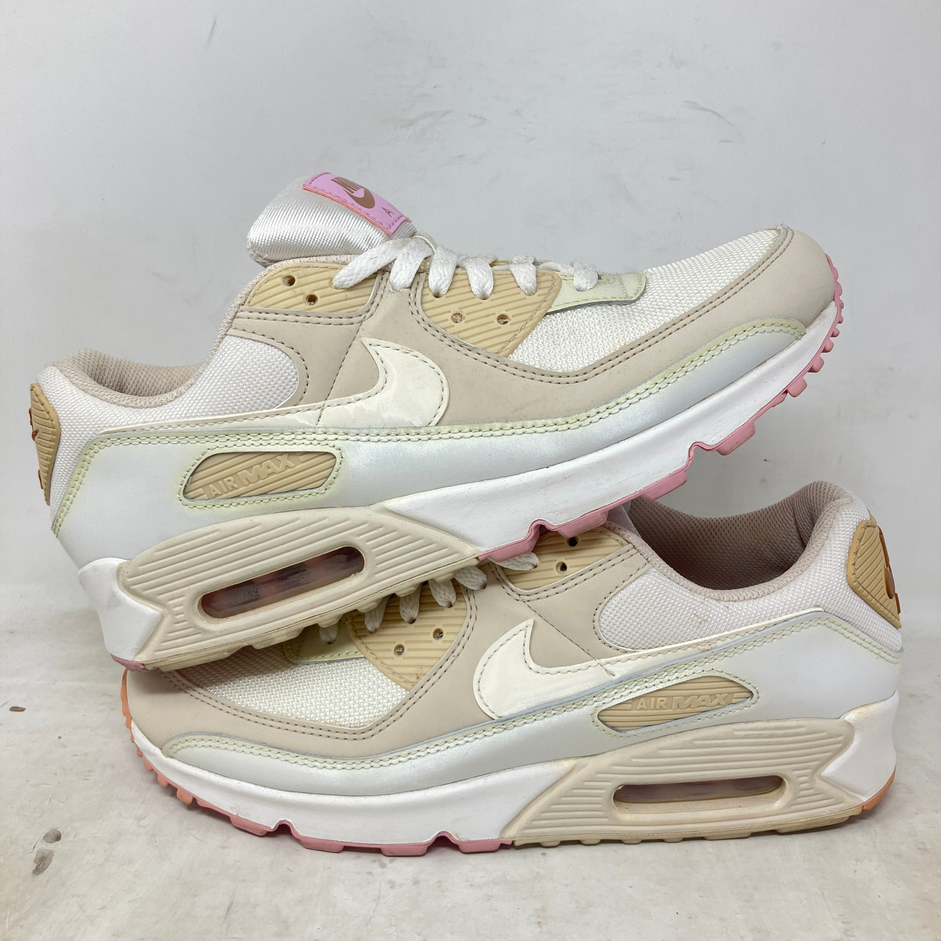 Nike Air Max 90 Summit White Light Orewood Brown (Women's)