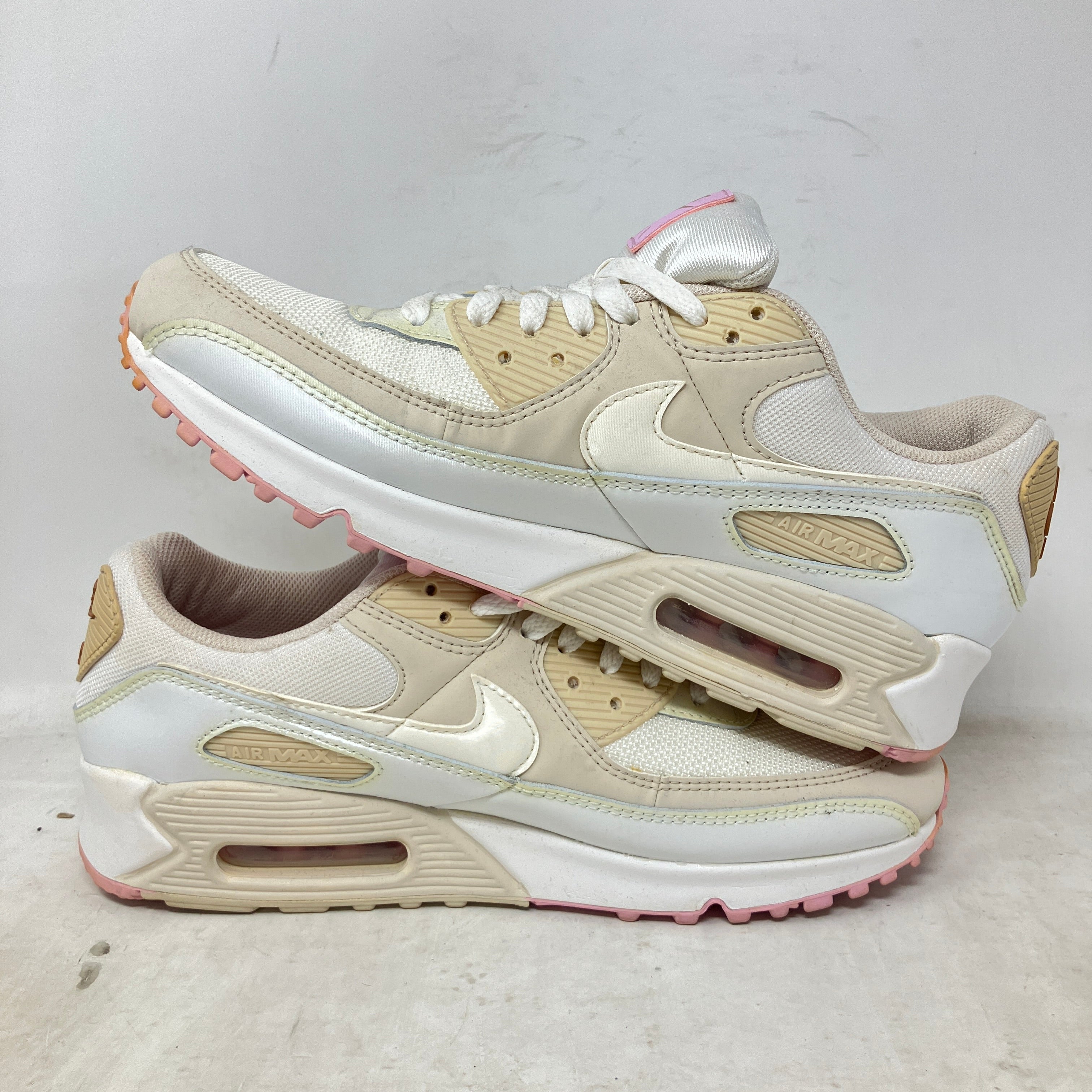 Nike Air Max 90 Summit White Light Orewood Brown (Women's)