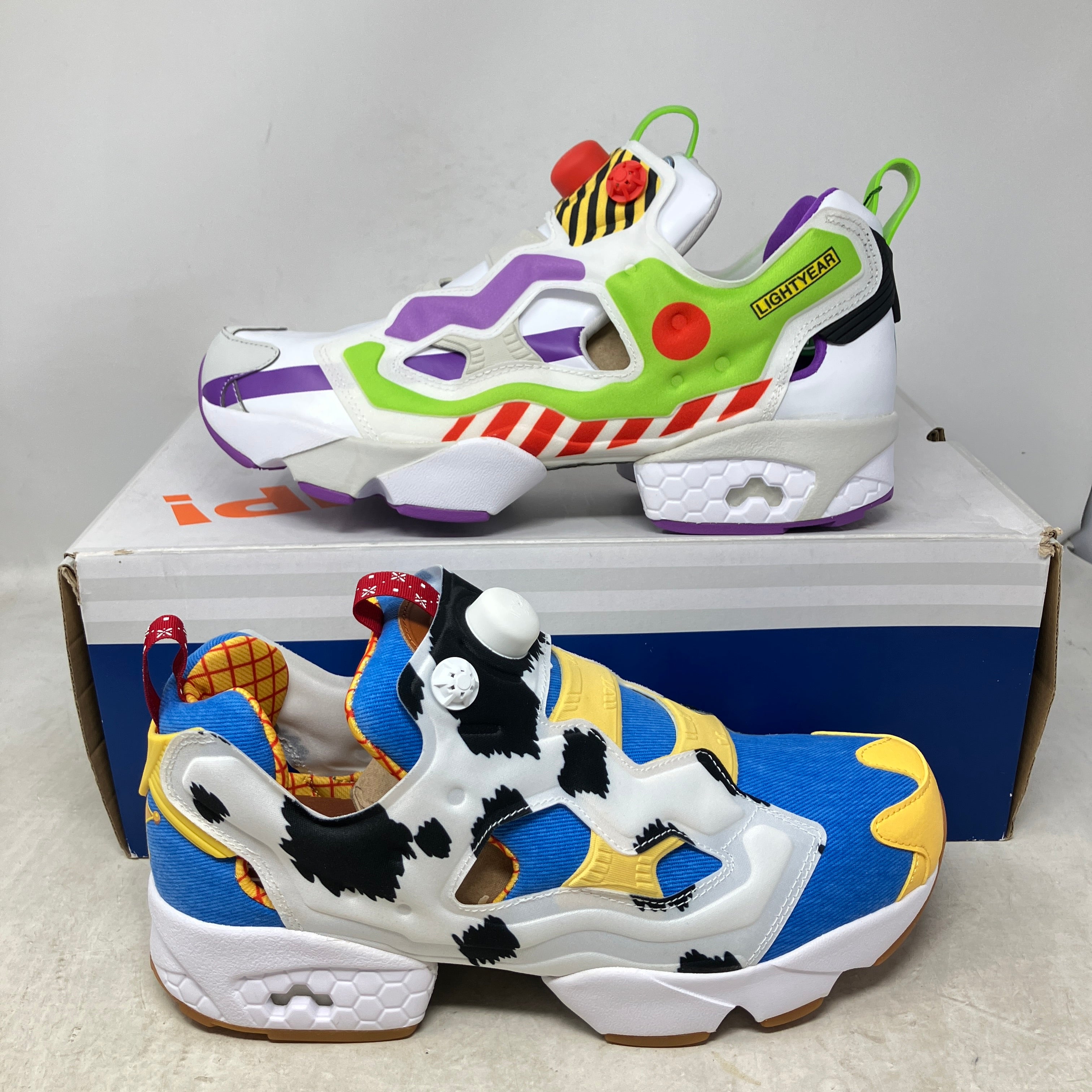 Reebok Instapump Fury Bait x Toy Story Woody and Buzz