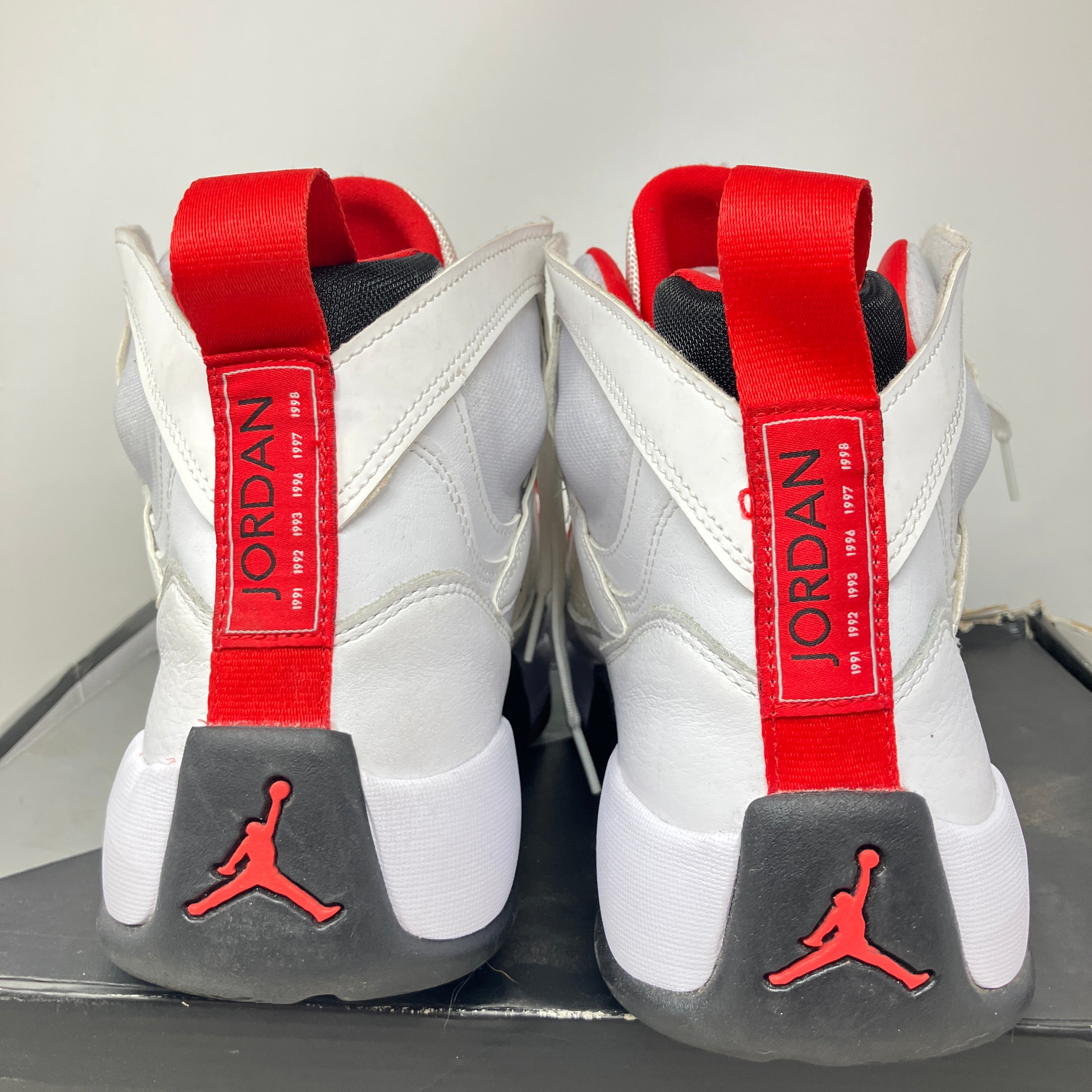 Jordan Jumpman Two Trey White Black University Red