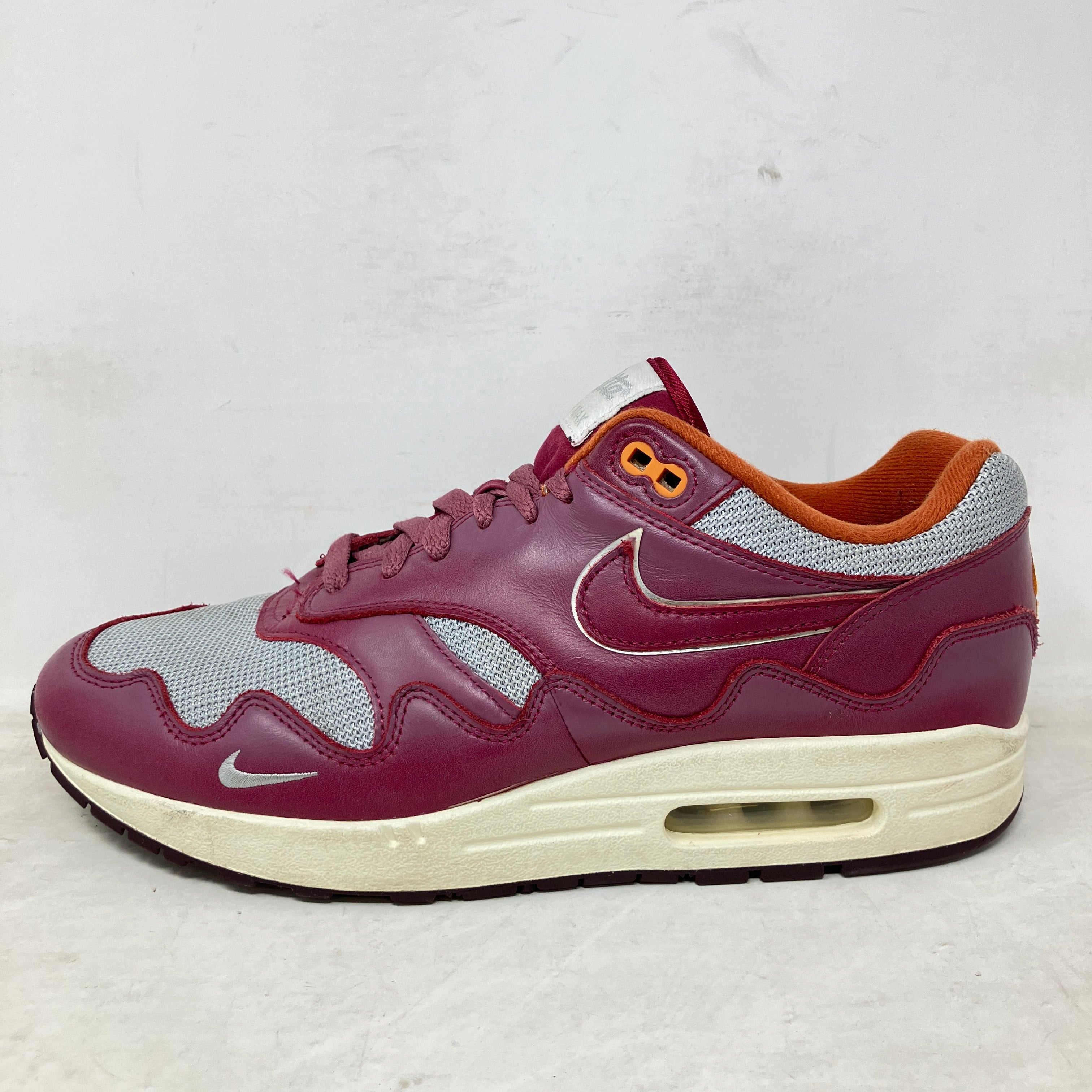 Nike Air Max 1 Patta Waves Rush Maroon (with Bracelet)