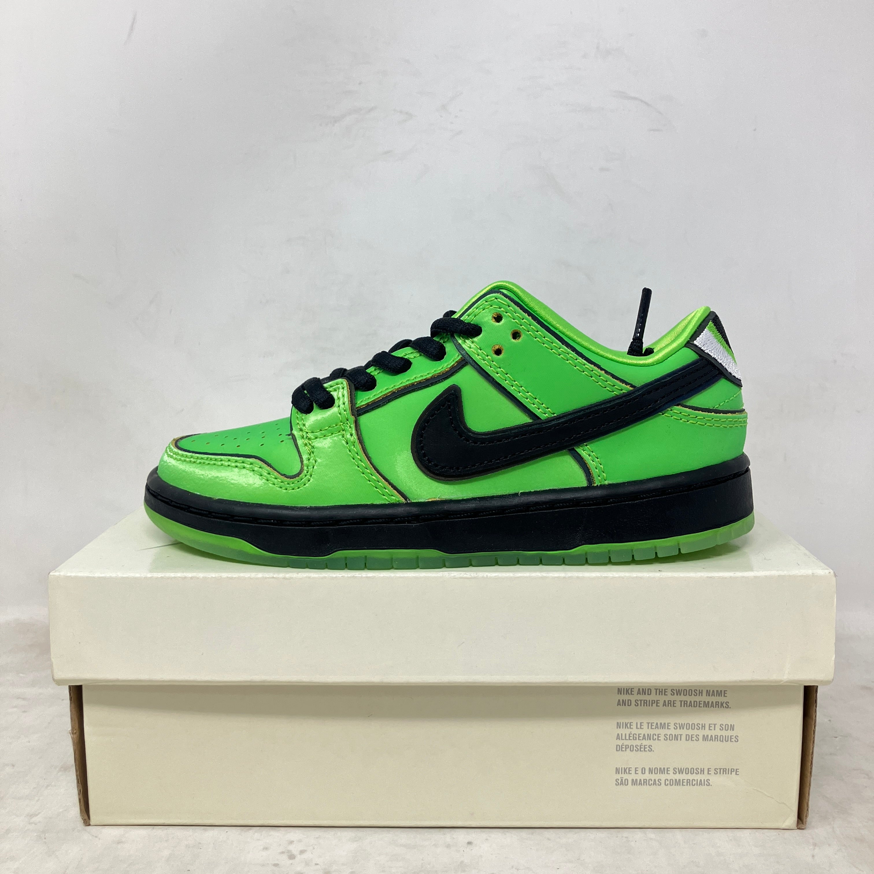 Nike SB Dunk Low The Powerpuff Girls Buttercup (PS/TD)