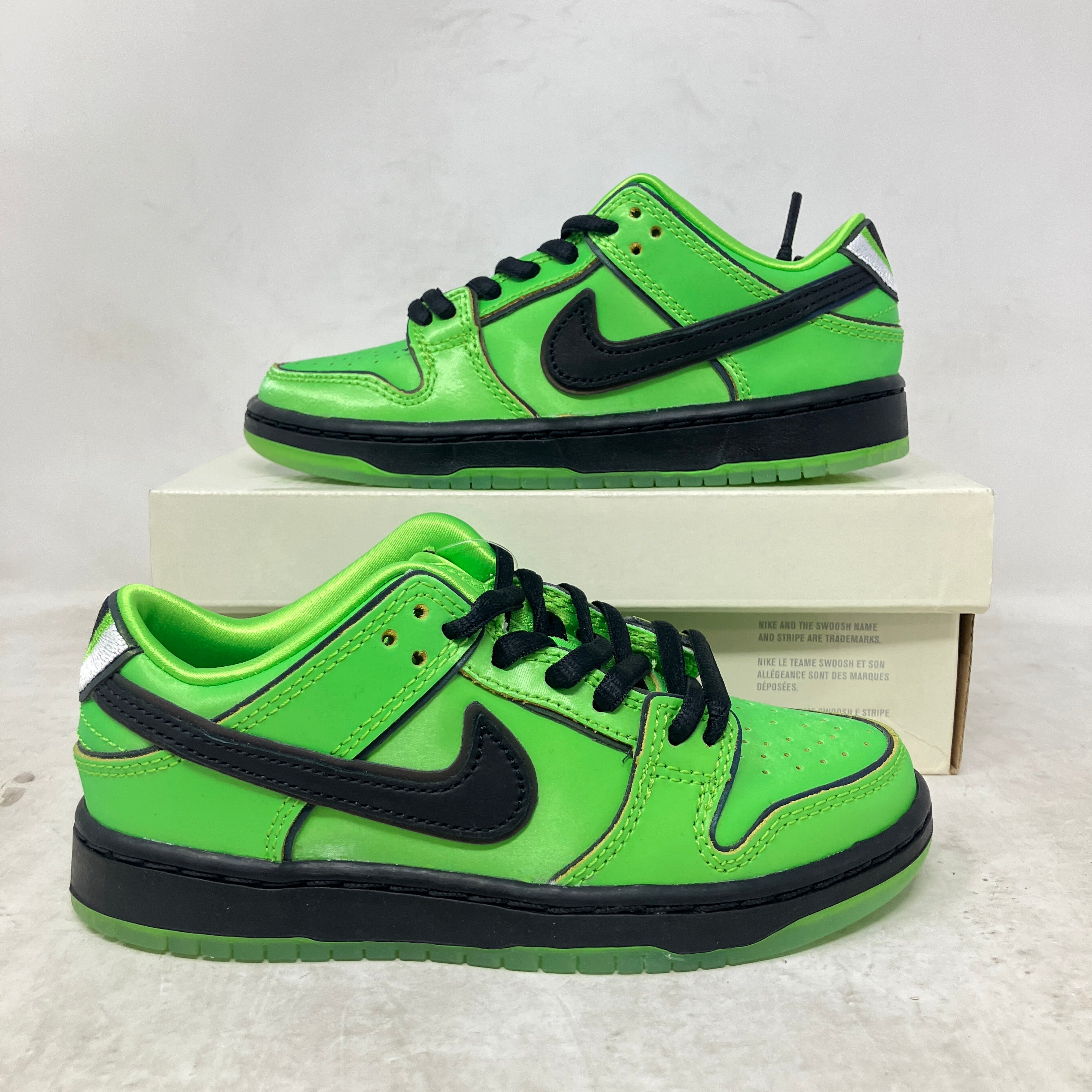 Nike SB Dunk Low The Powerpuff Girls Buttercup (PS/TD)