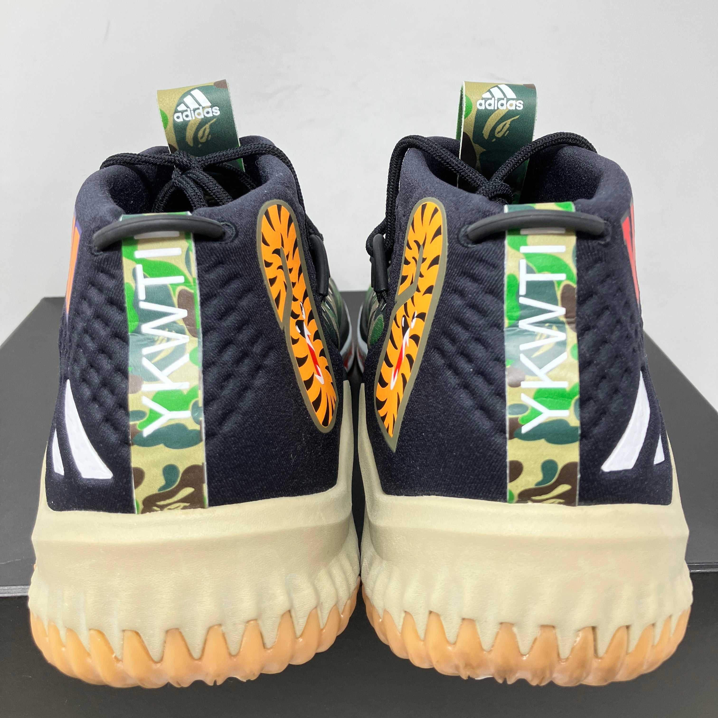 adidas Dame 4 A Bathing Ape Camo
