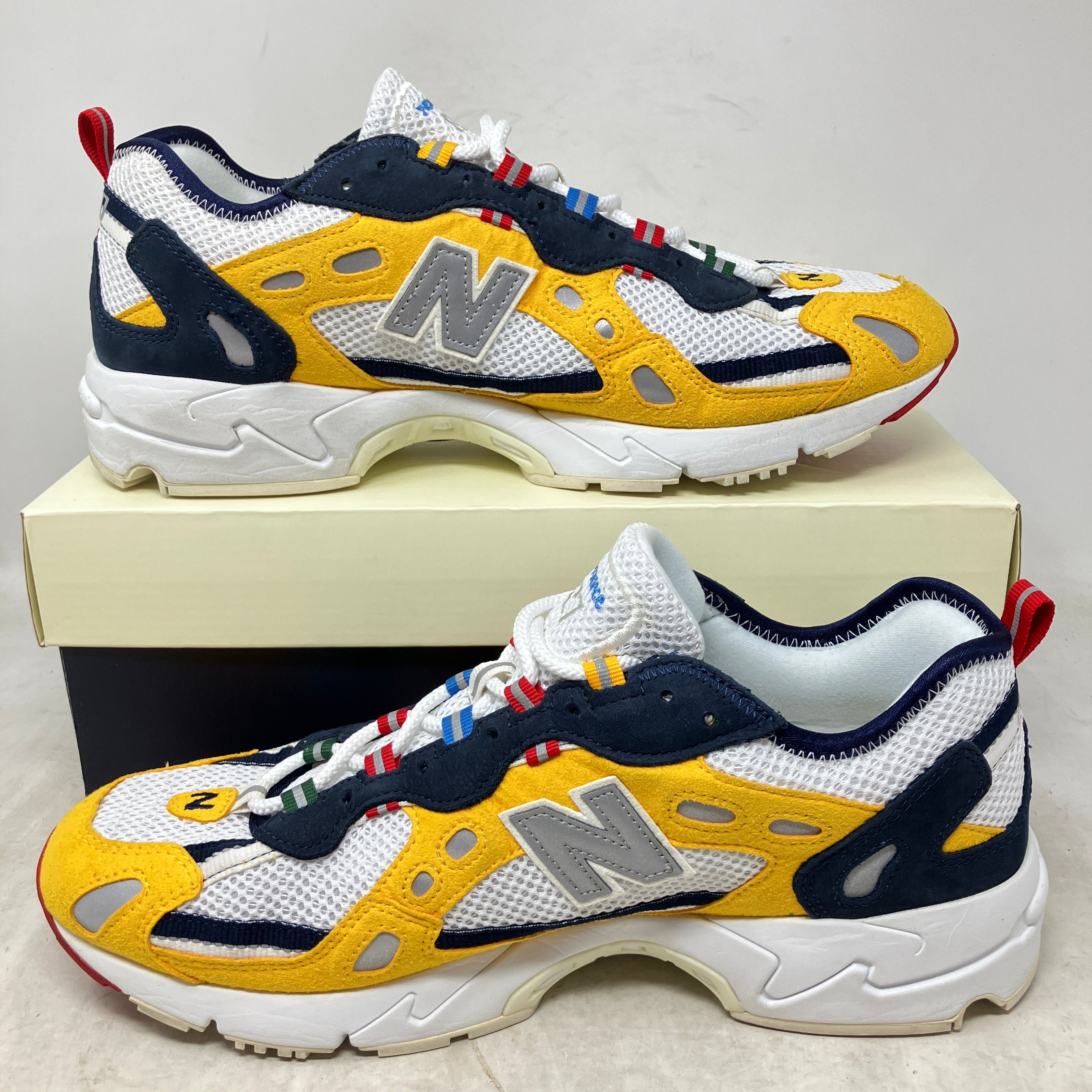 New Balance 827 Abzorb Aime Leon Dore Yellow