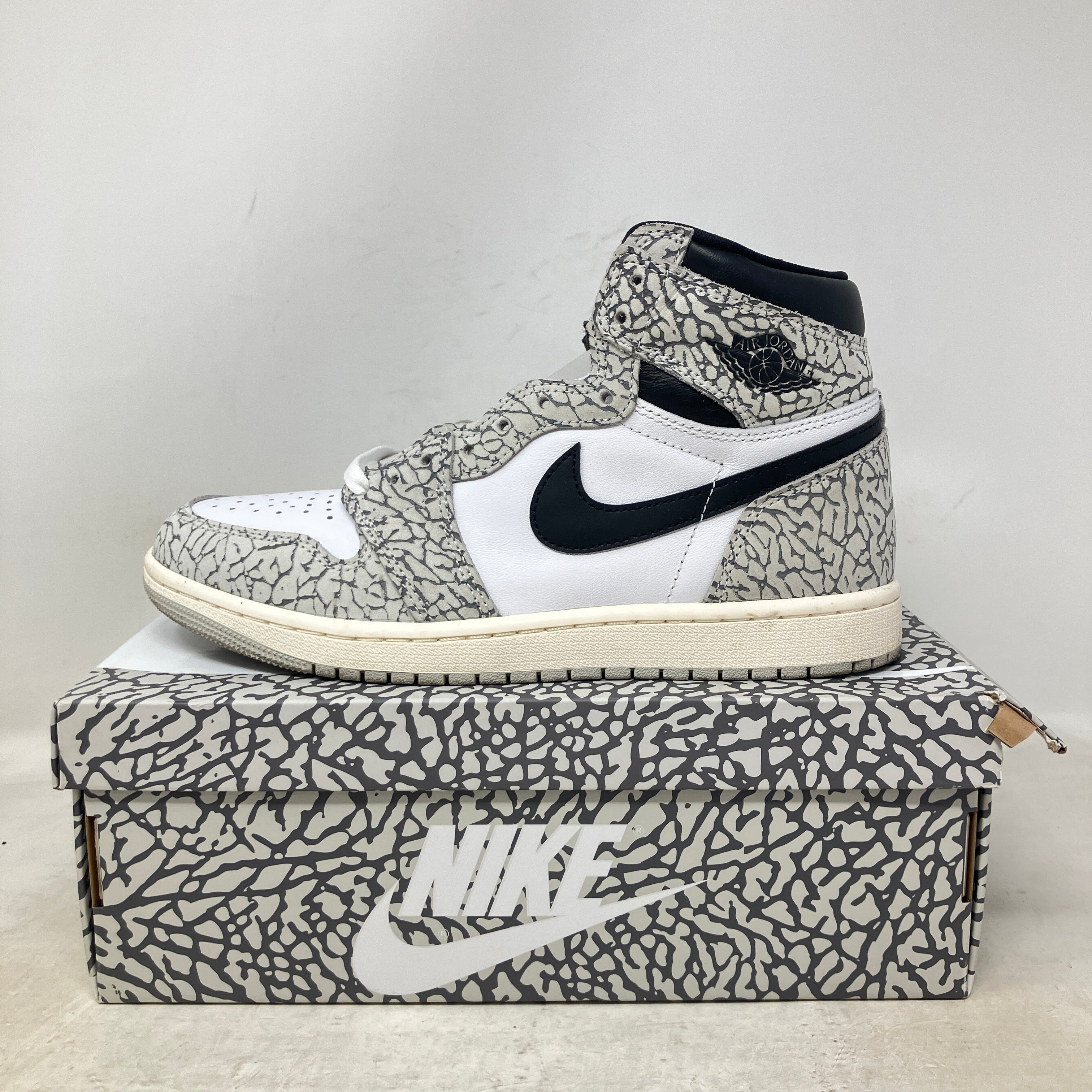 Jordan 1 Retro High OG White Cement