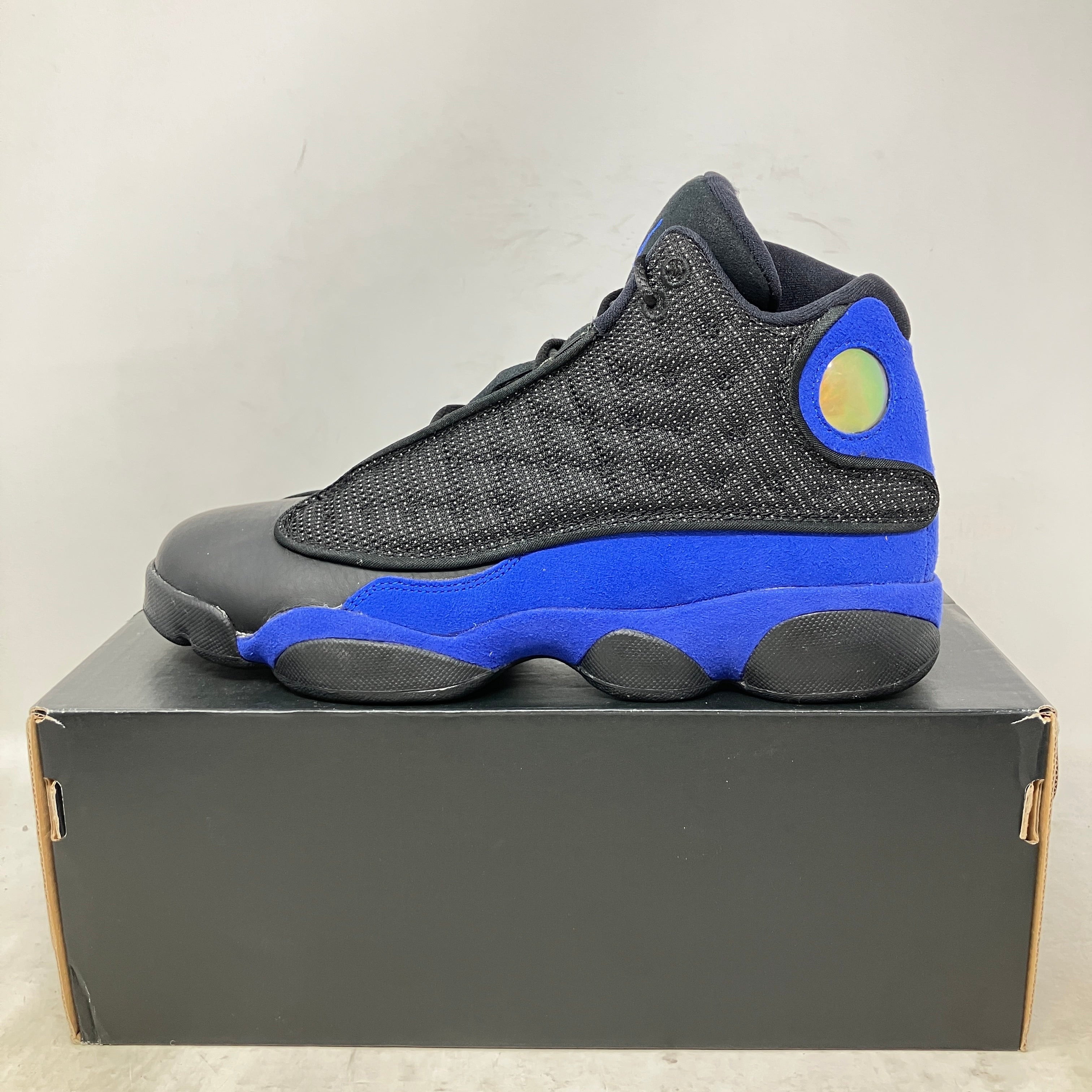 Jordan 13 Retro Black Hyper Royal (GS)